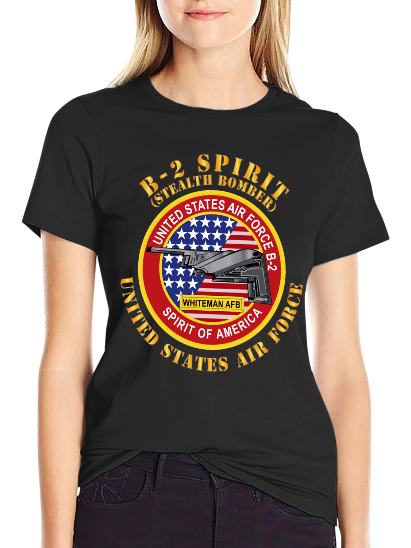 B-2 Spirit Stealth Bomber Graphic T-Shirt