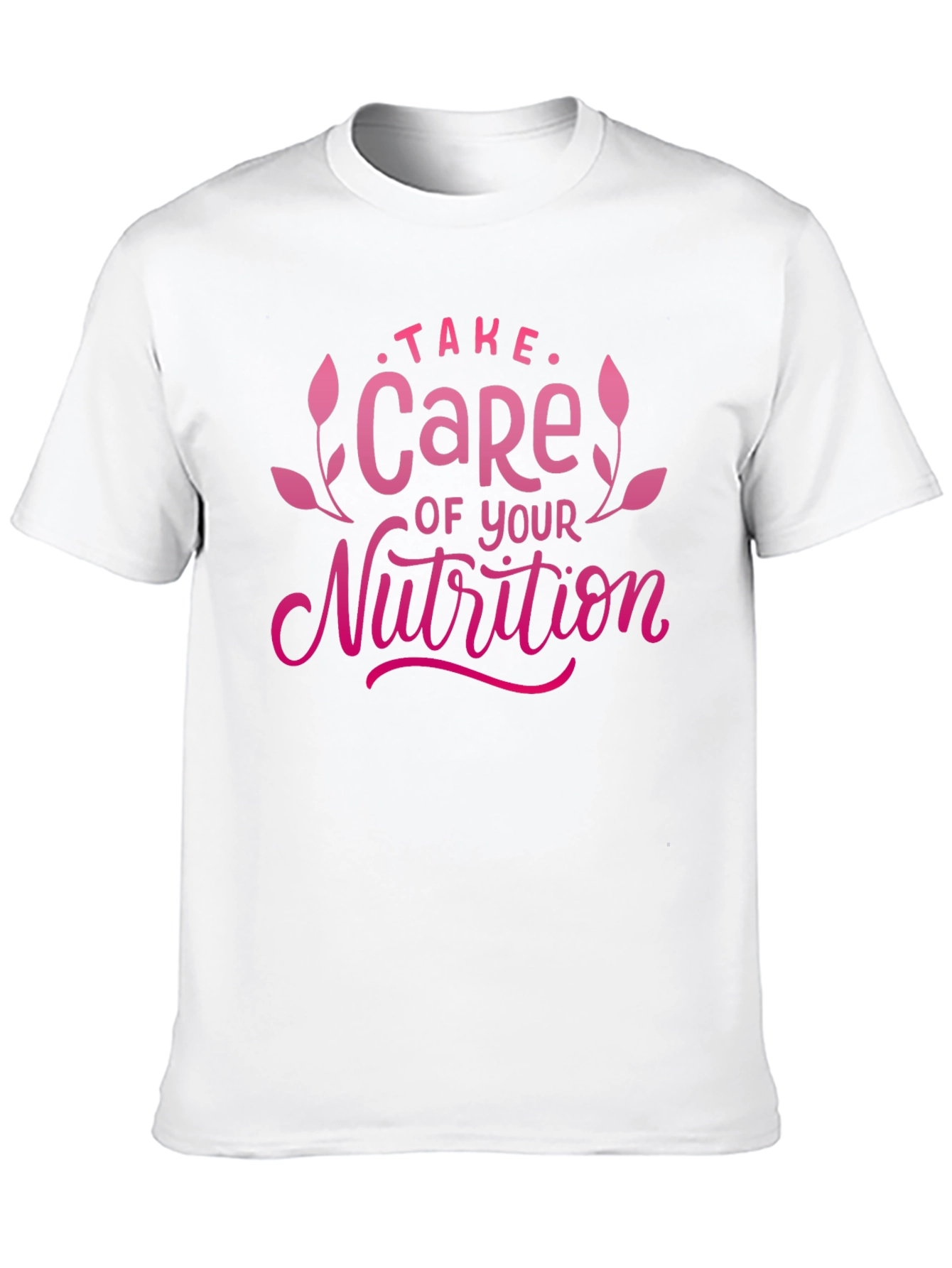Take Care of Your Nutrition Graphic Tee Black T-Shirt
