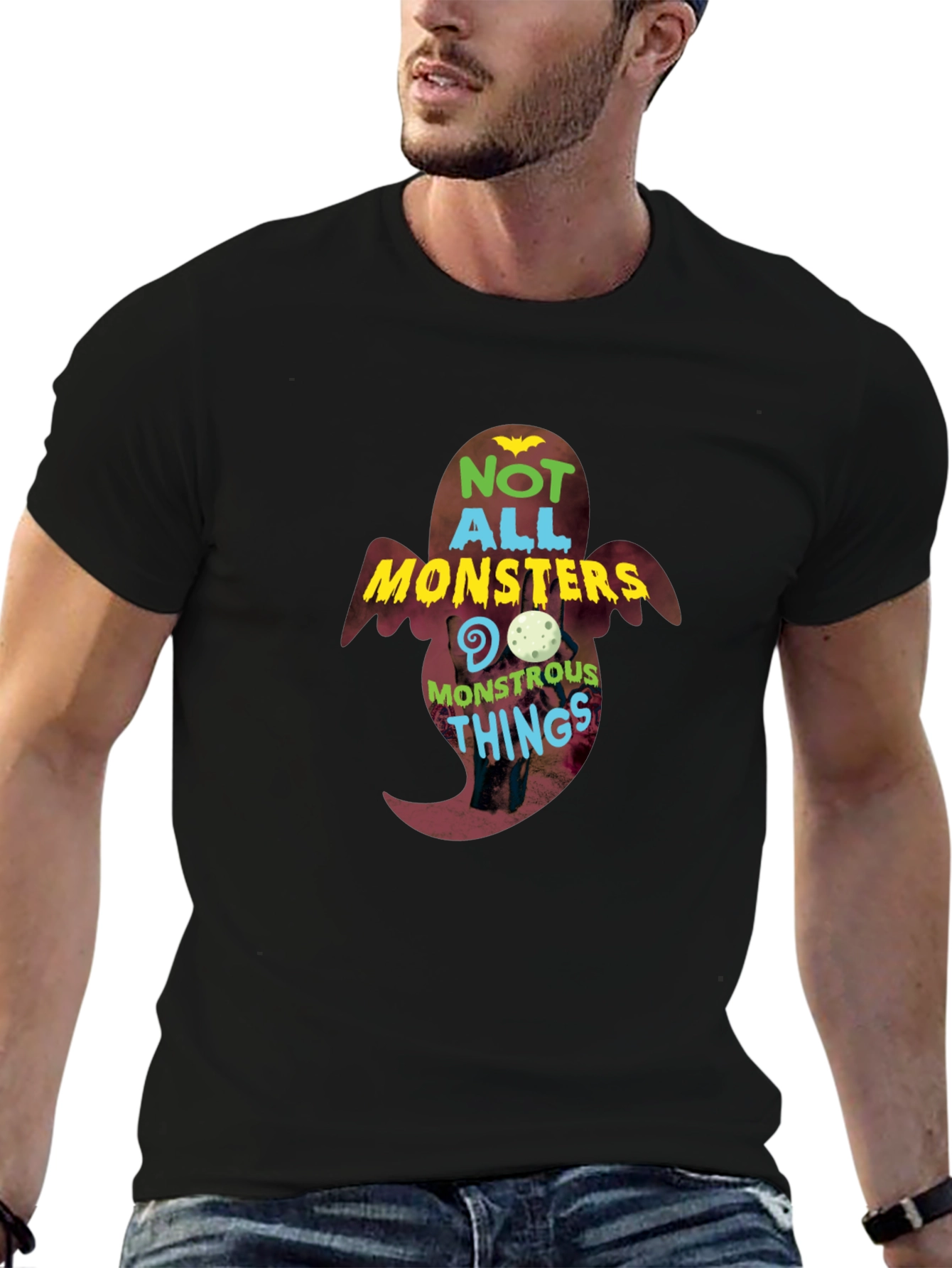 Not All Monsters Do Monstrous Things Graphic T-Shirt