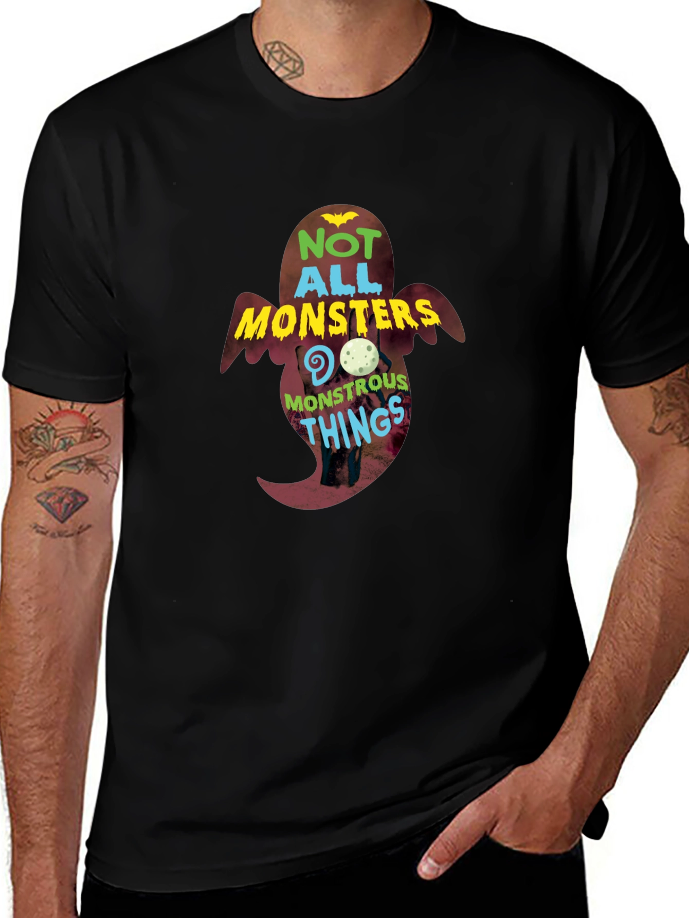 Not All Monsters Do Monstrous Things Graphic T-Shirt