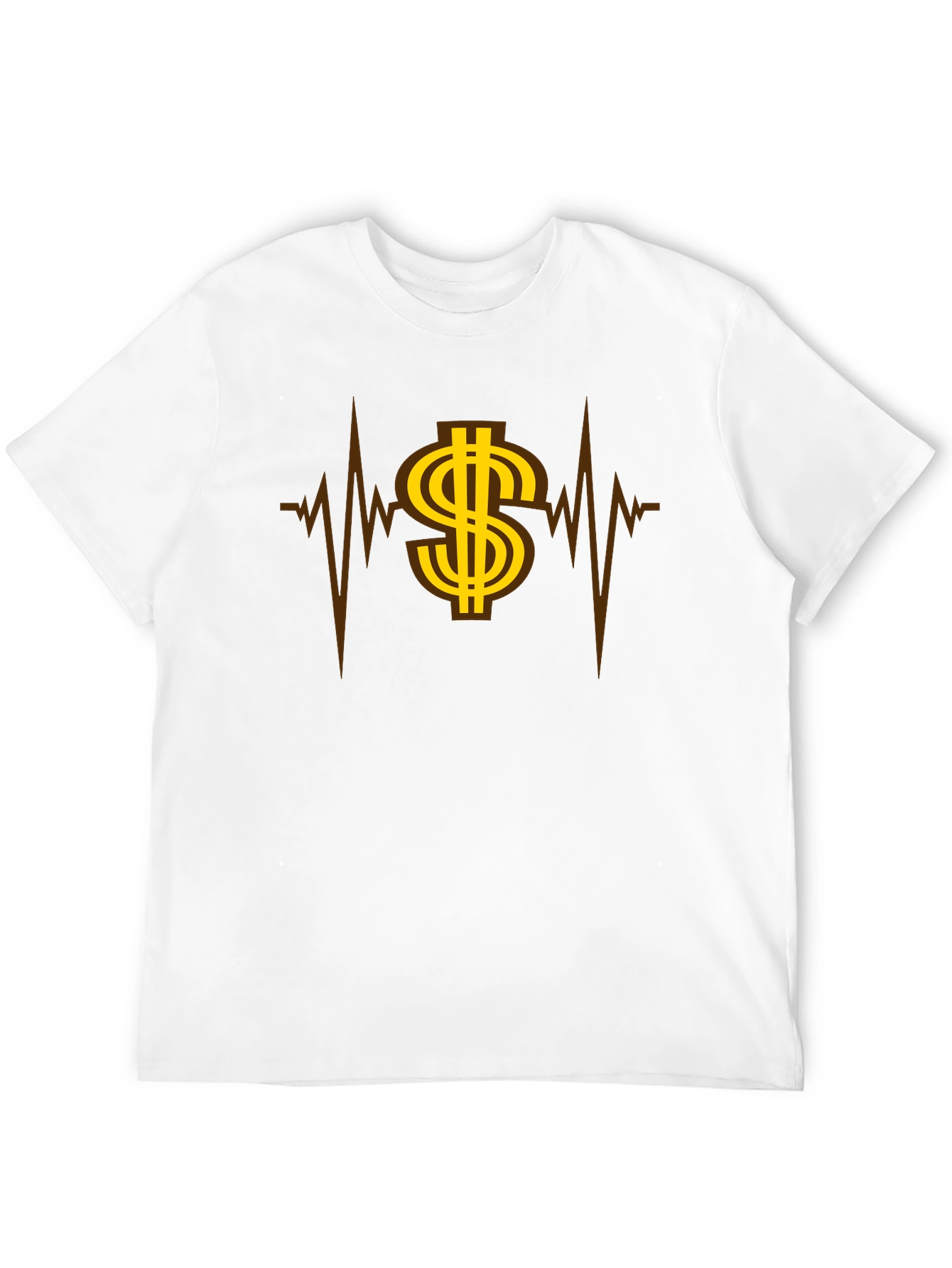 Money Heartbeat Graphic Tee