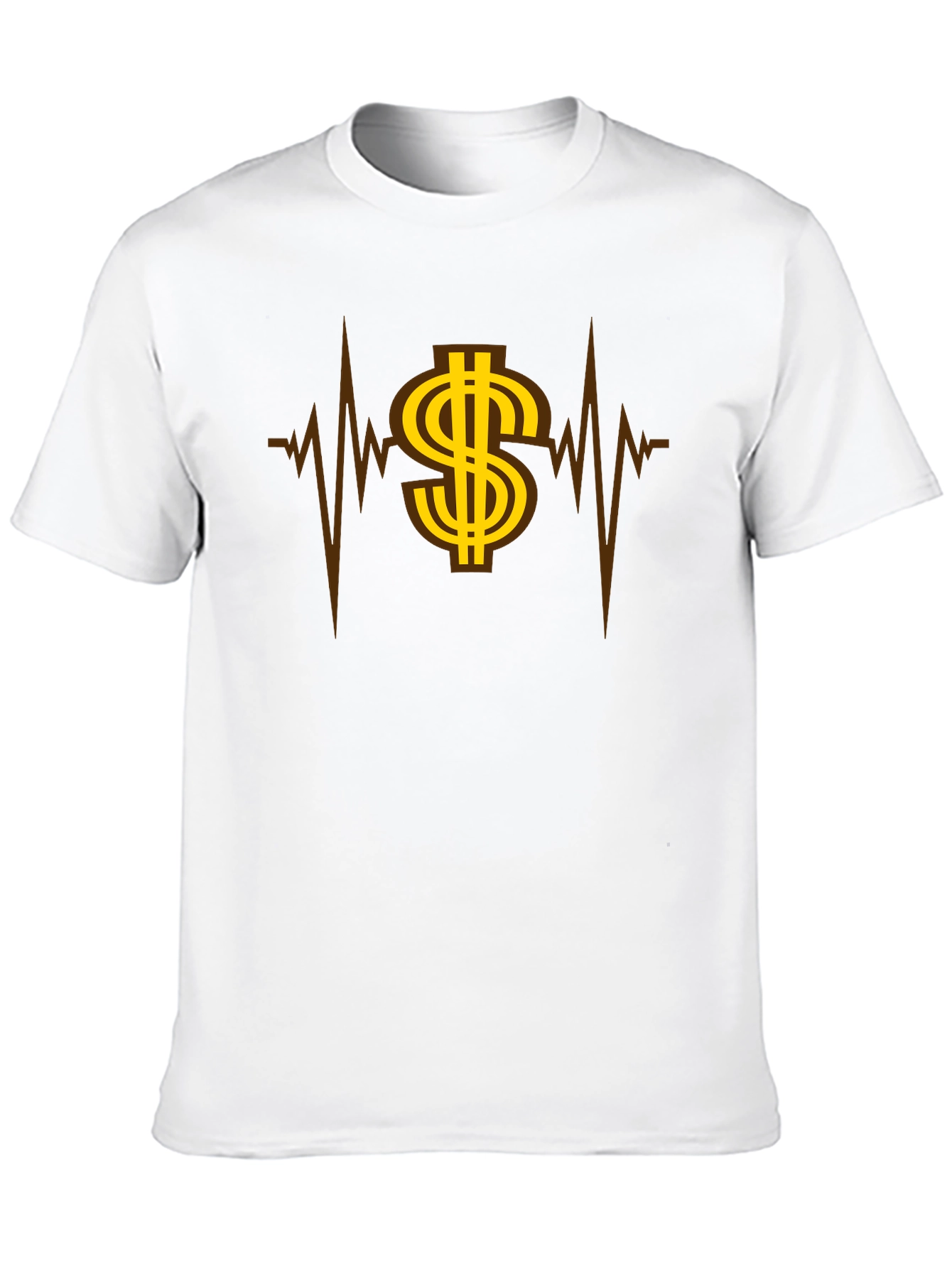 Money Heartbeat Graphic Tee