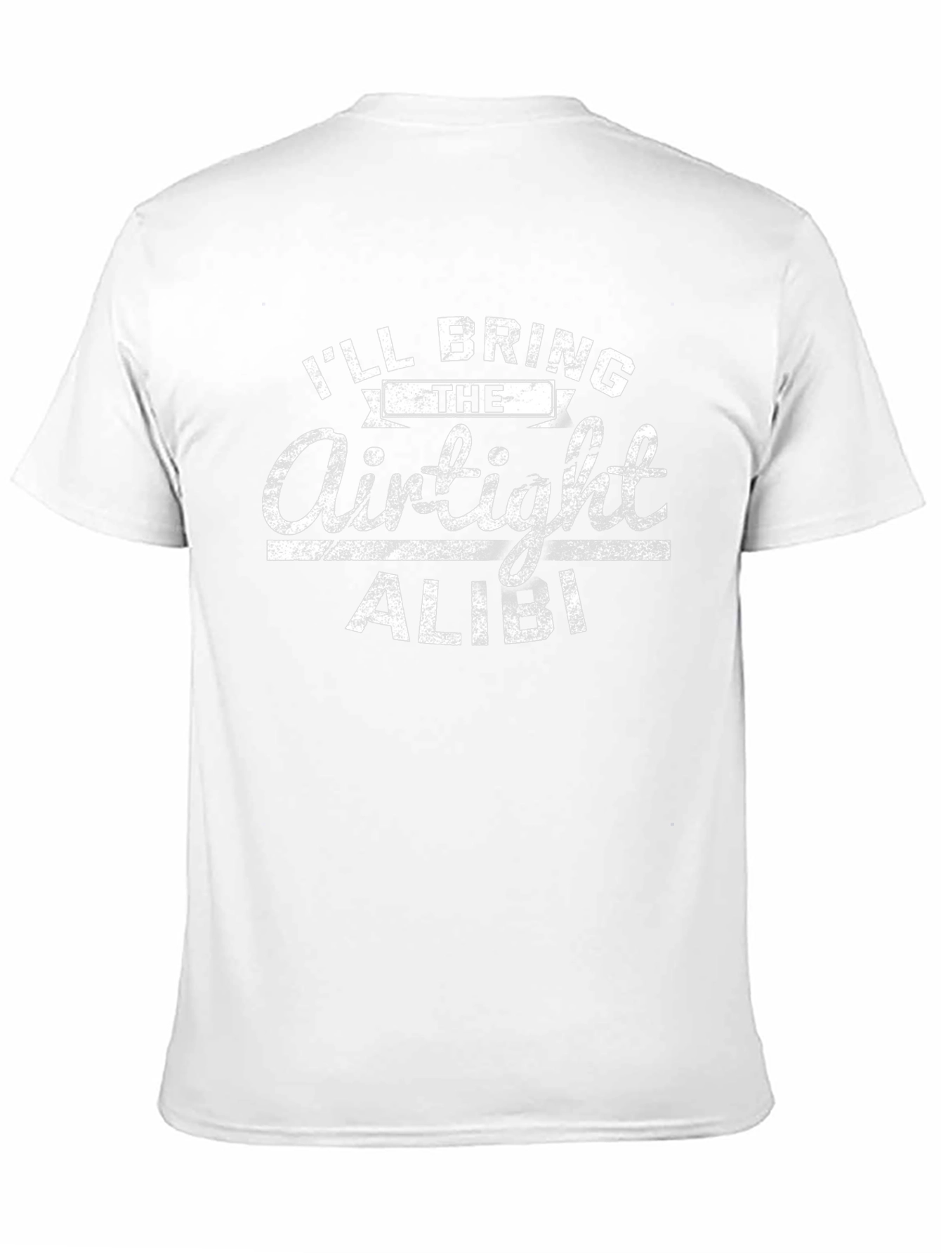Airtight Alibi Novelty Graphic T-Shirt