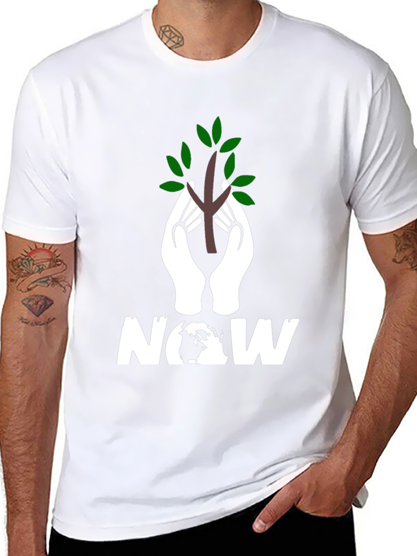 Eco NOW T-Shirt - Nature and Earth Advocate Tee