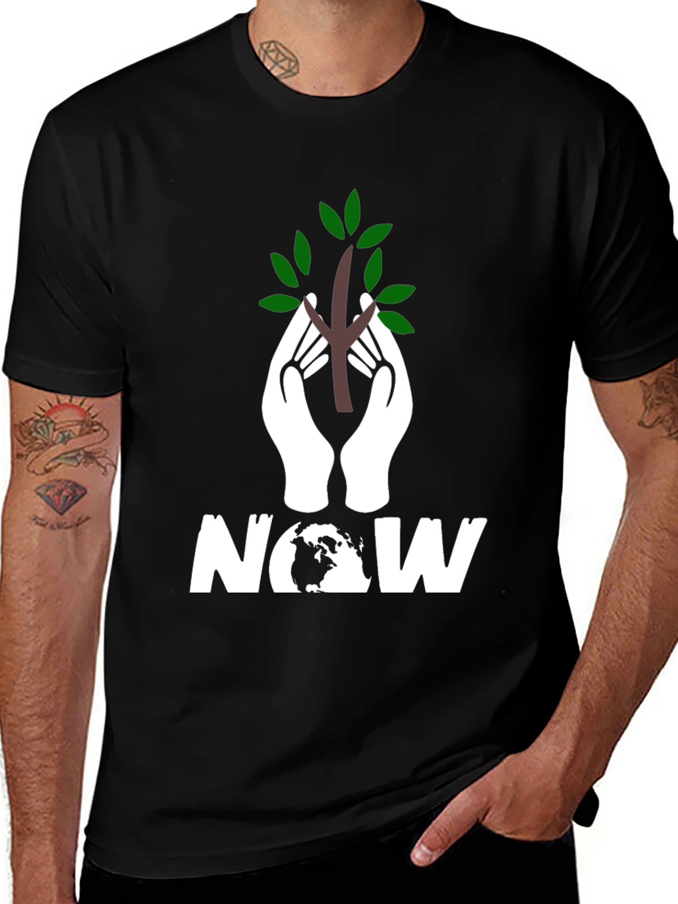 Eco NOW T-Shirt - Nature and Earth Advocate Tee