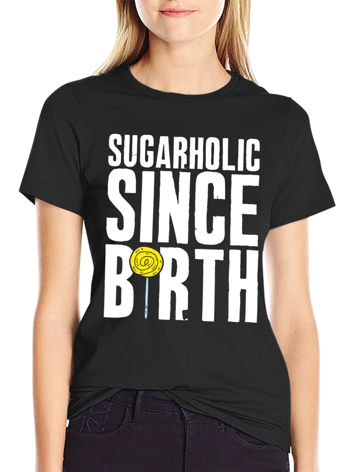 Sugarholic Since Birth Graphic Tee