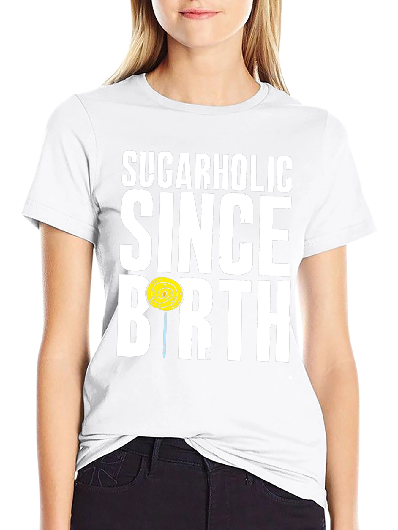 Sugarholic Since Birth Graphic Tee