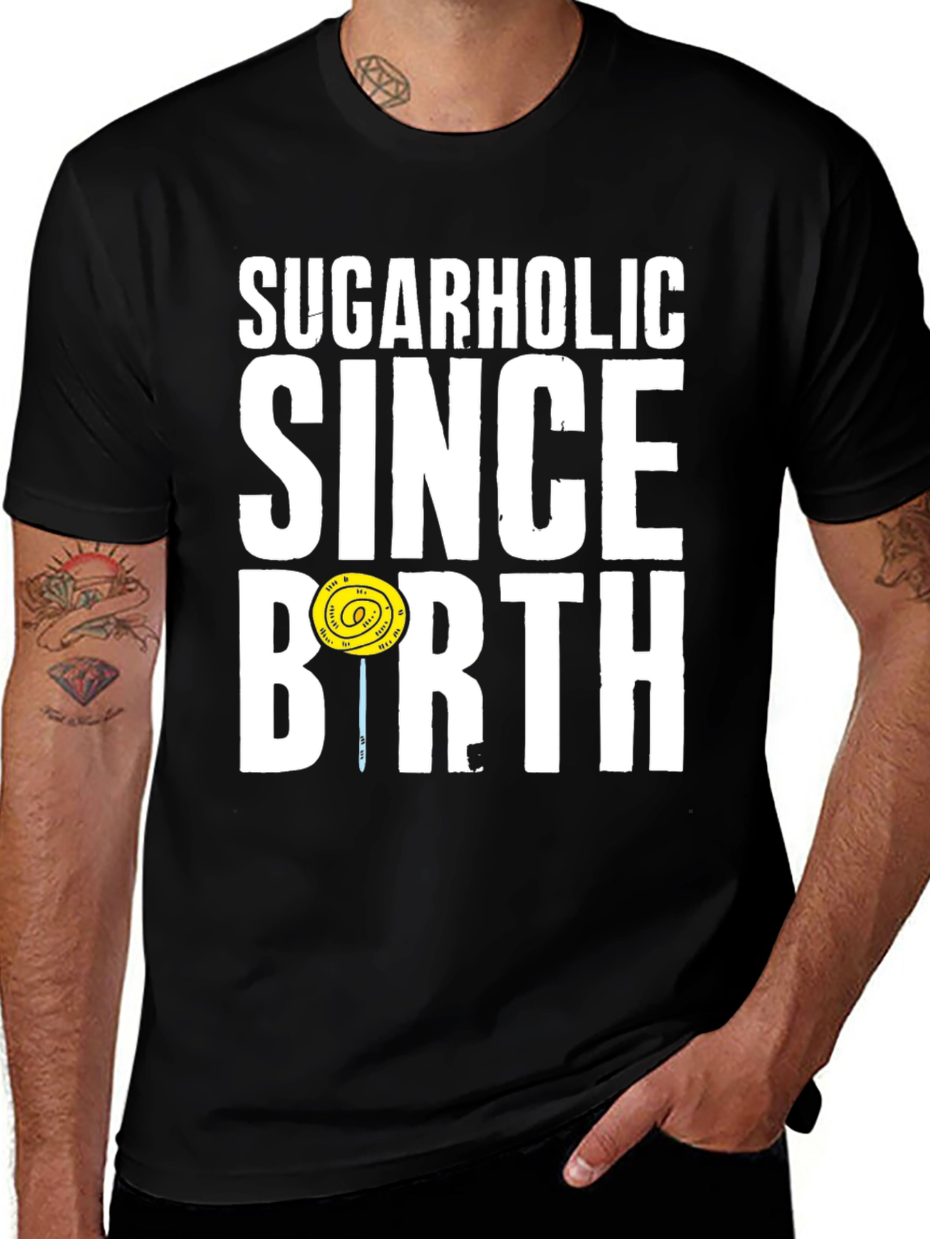 Sugarholic Since Birth Graphic Tee