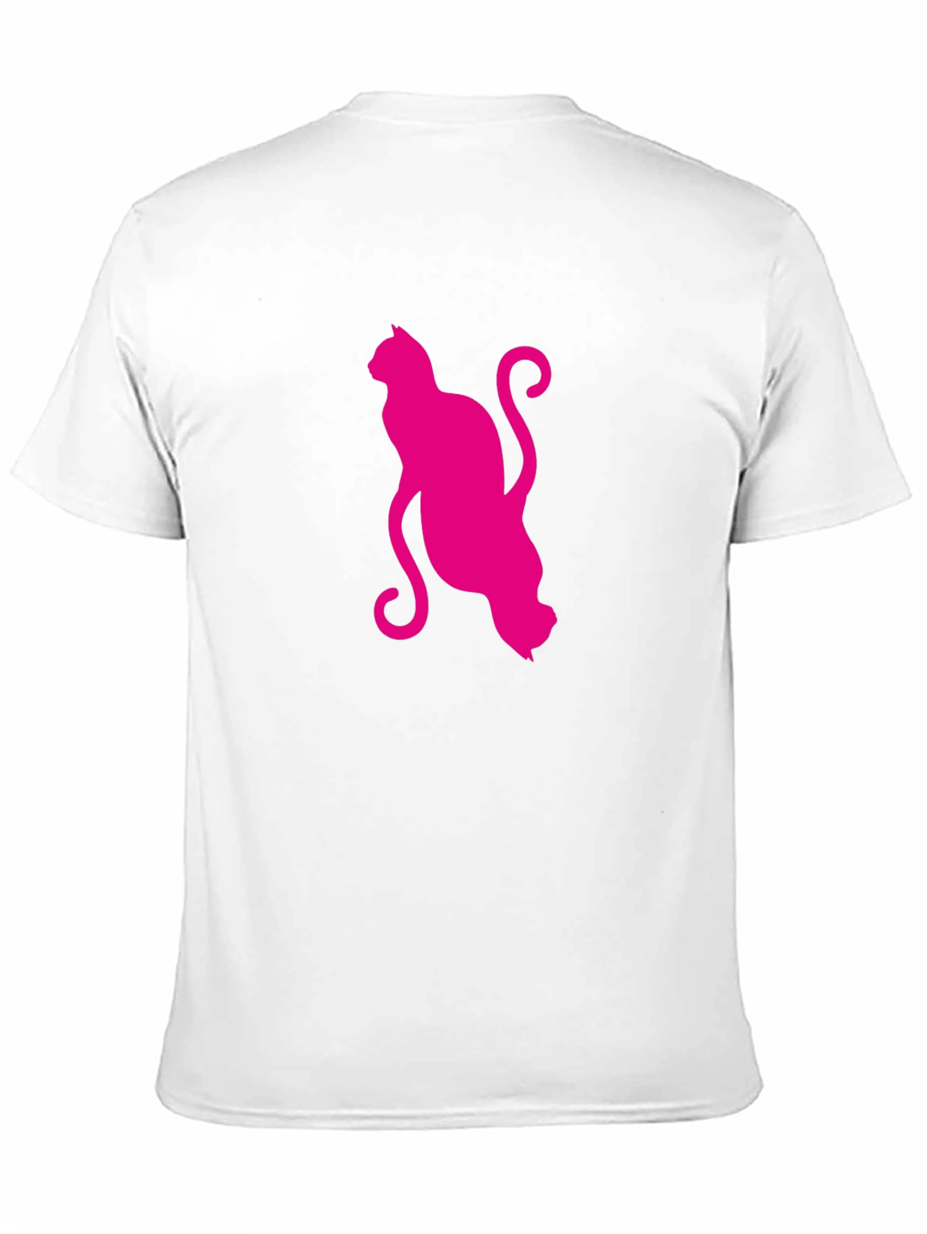 Stylish Cat Graphic T-Shirt