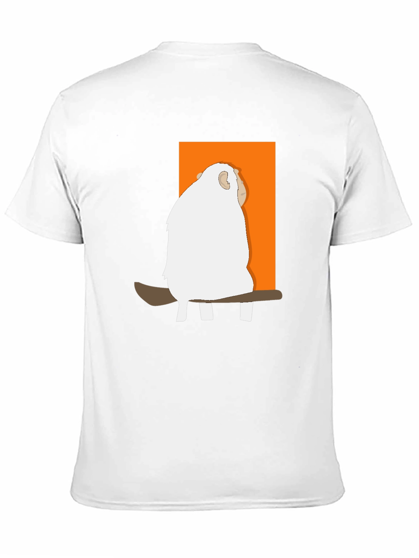 Yeti on Branch Graphic Tee - Black Cotton Blend
