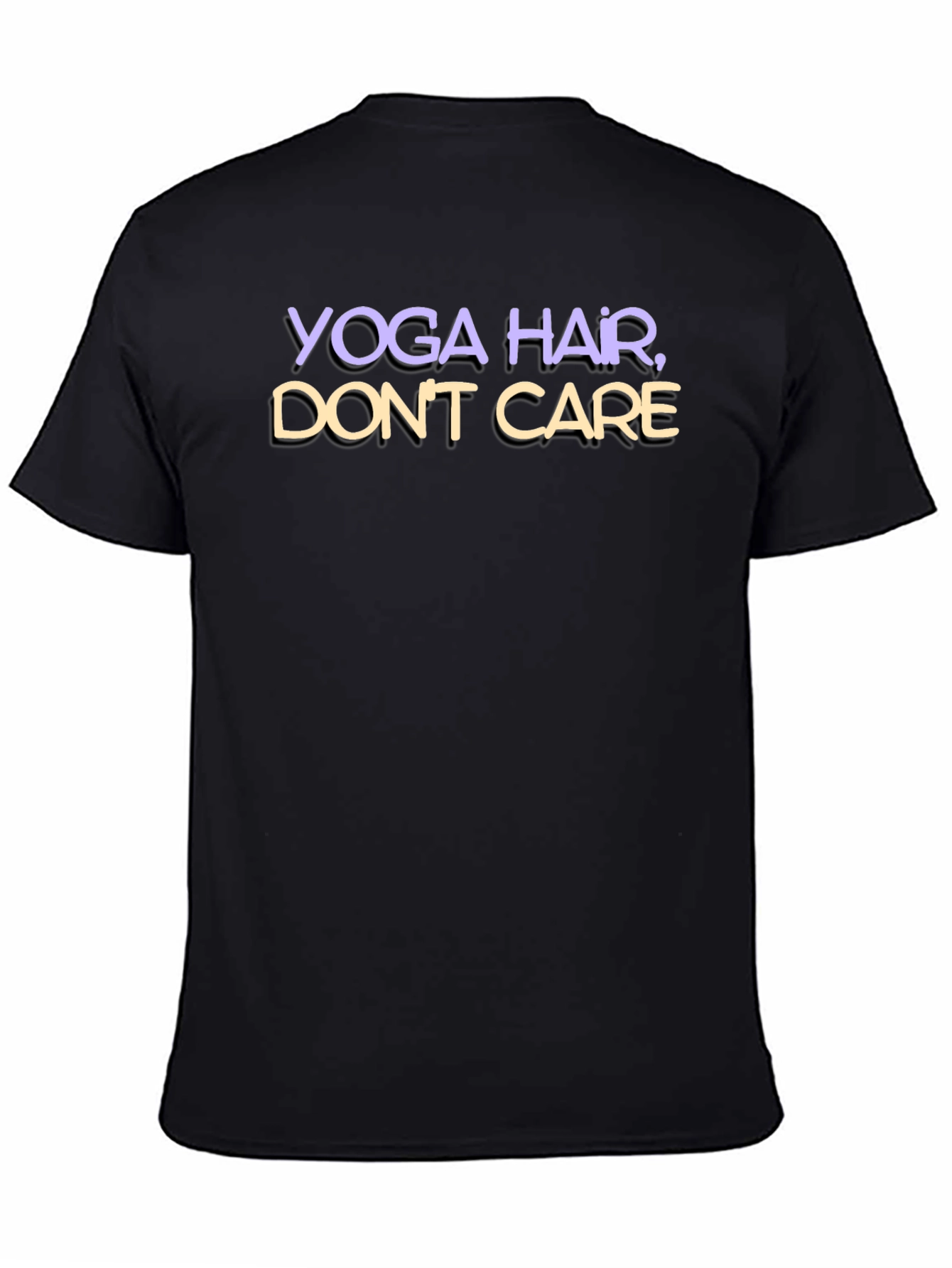 Yoga Hair Dont Care Graphic Tee