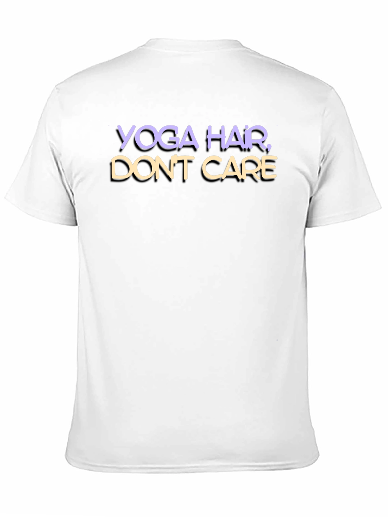 Yoga Hair Dont Care Graphic Tee