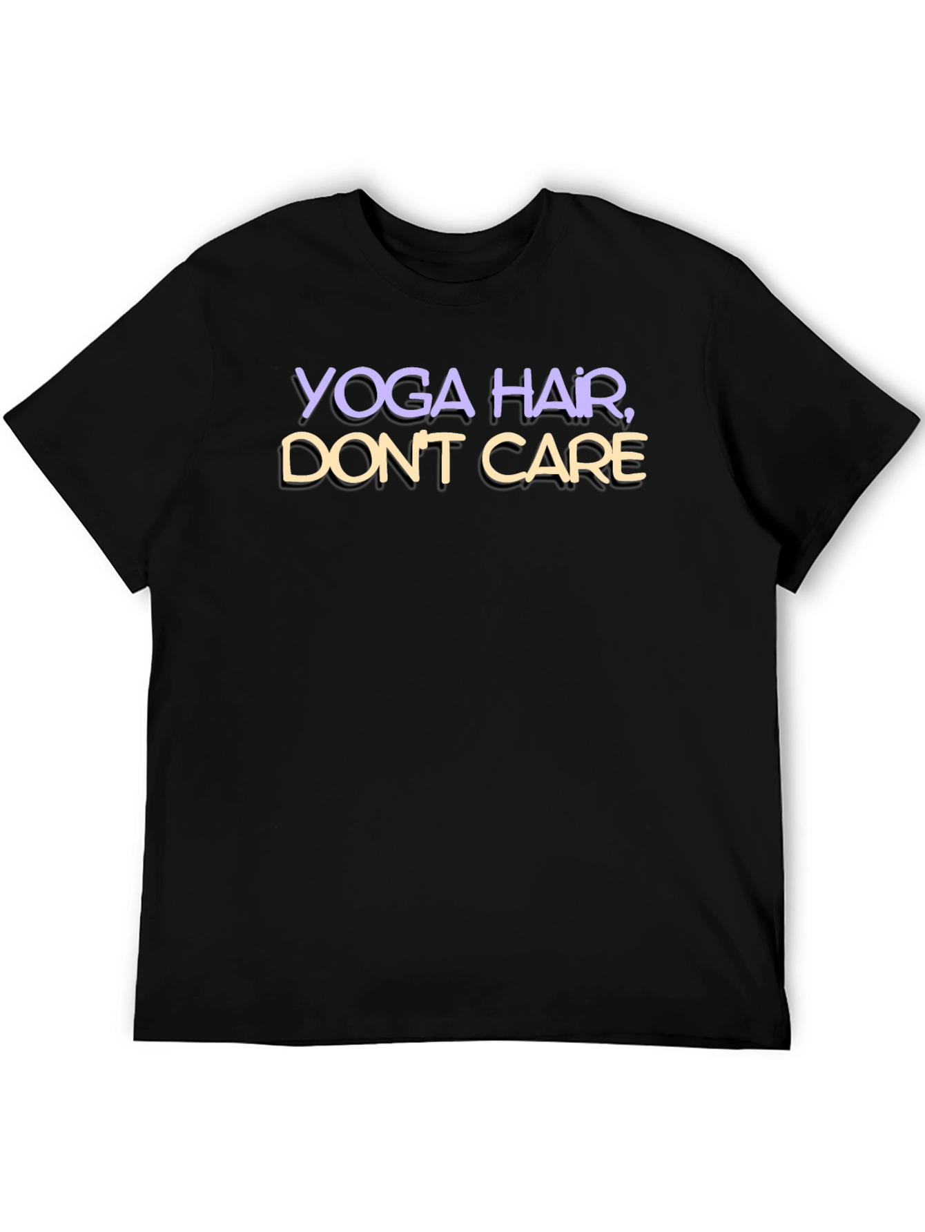 Yoga Hair Dont Care Graphic Tee