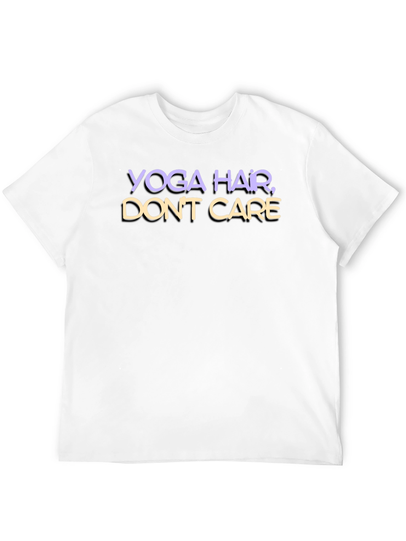Yoga Hair Dont Care Graphic Tee