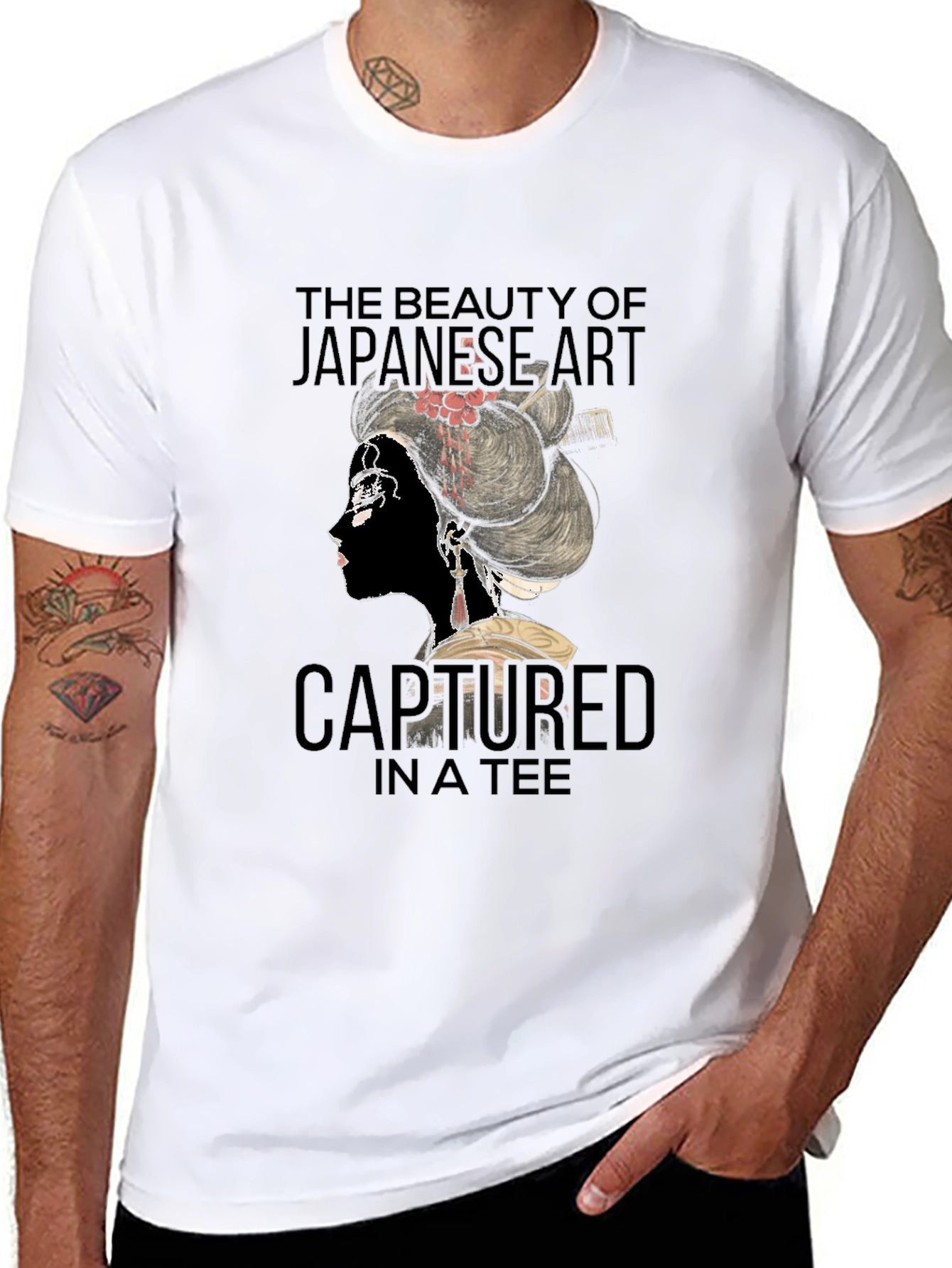 Japanese Art Tee - Beauty Captured