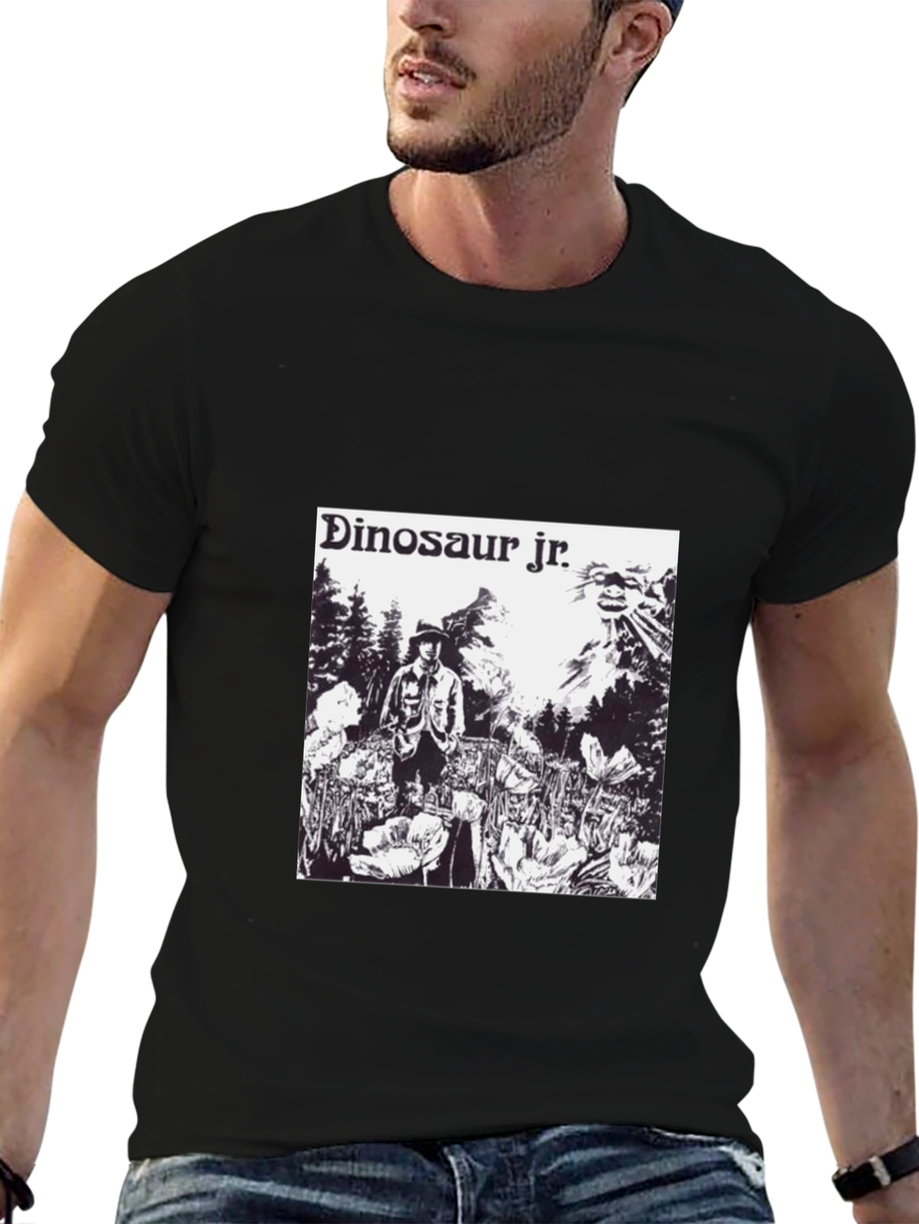 Dinosaur Jr. Graphic Tee - Black