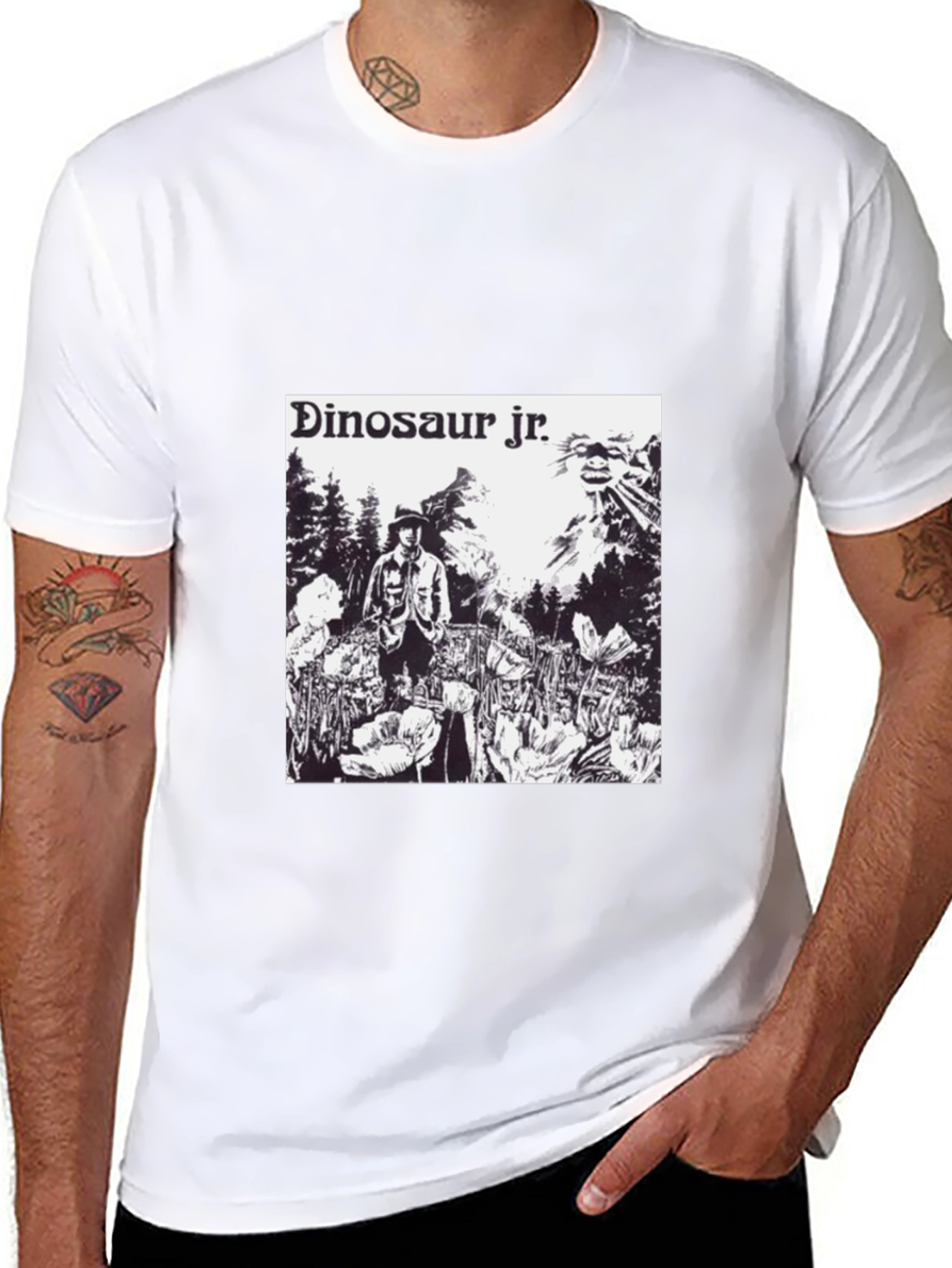 Dinosaur Jr. Graphic Tee - Black