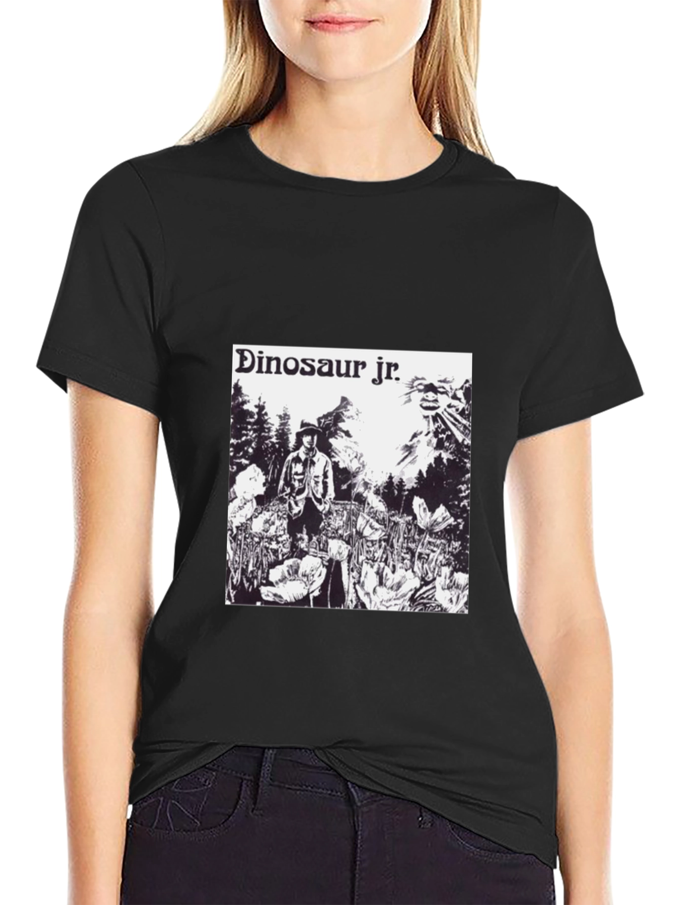 Dinosaur Jr. Graphic Tee - Black