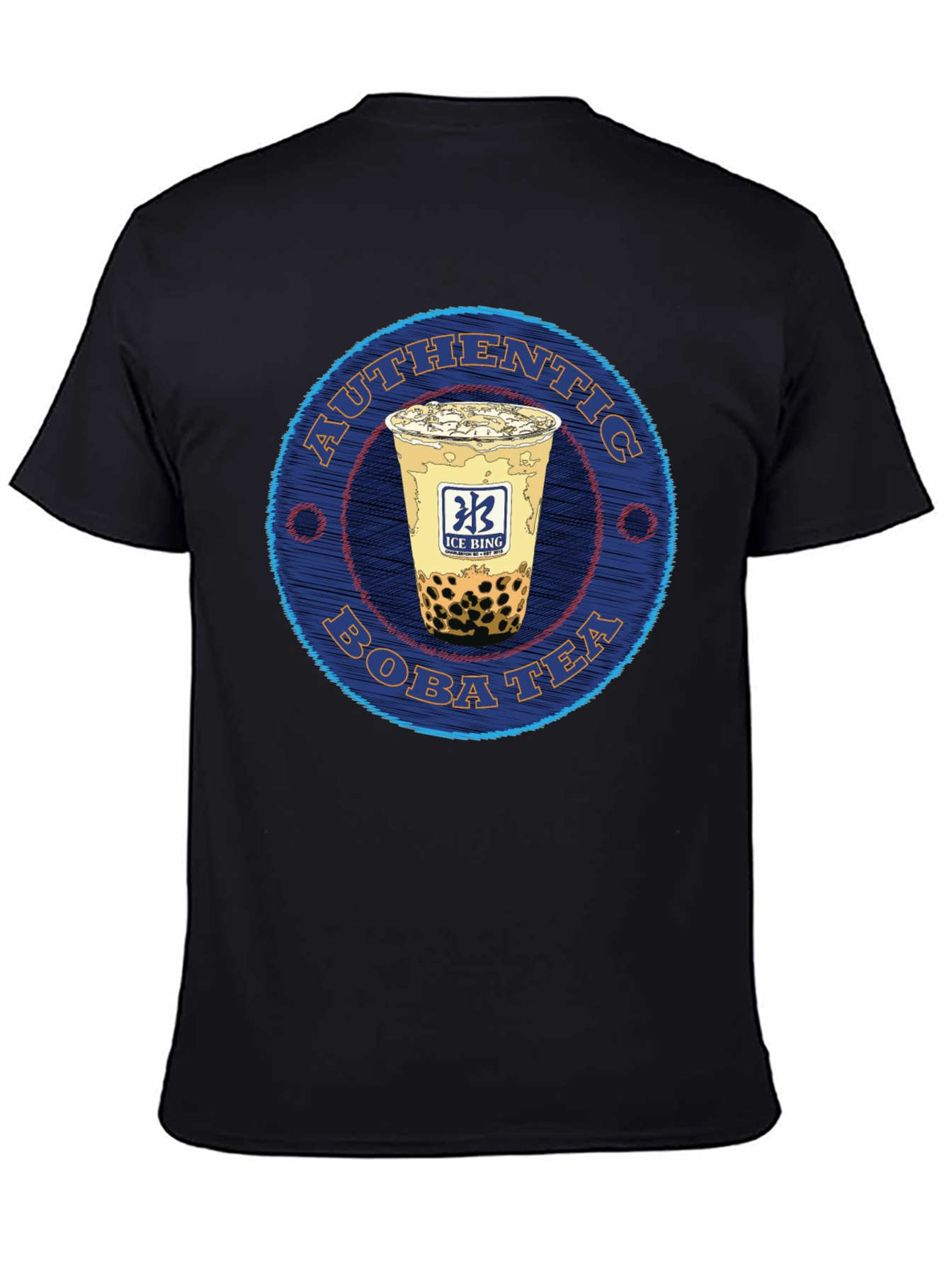 Authentic Boba Tea Graphic Tee - Casual Style