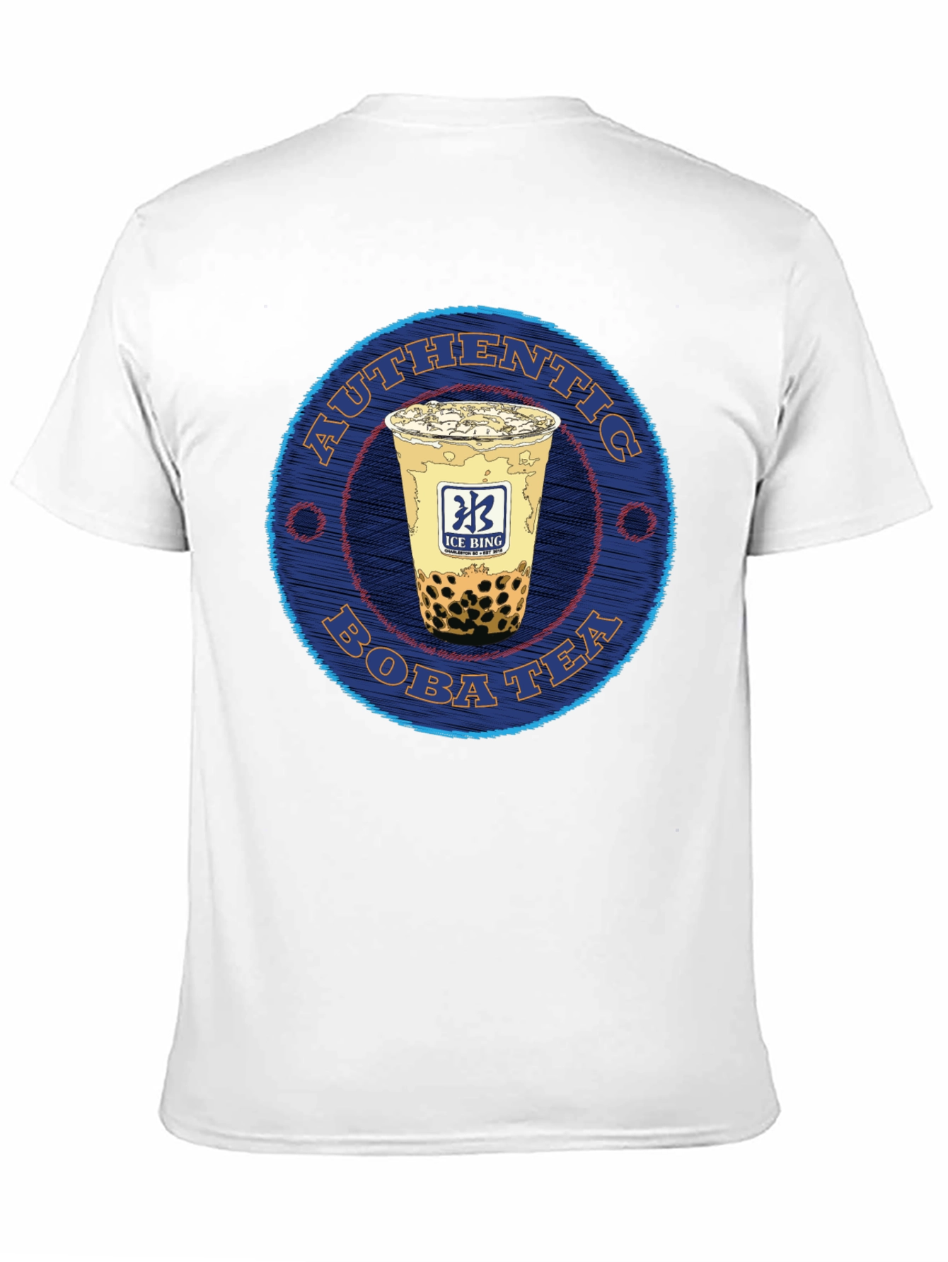 Authentic Boba Tea Graphic Tee - Casual Style