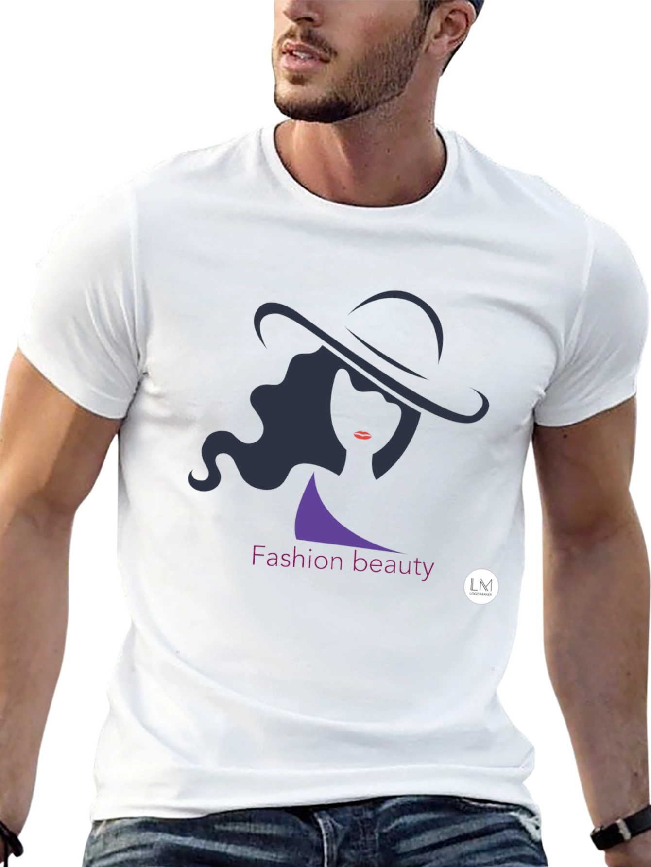Fashion Beauty T-Shirt - Elegant Womens Graphic Tee