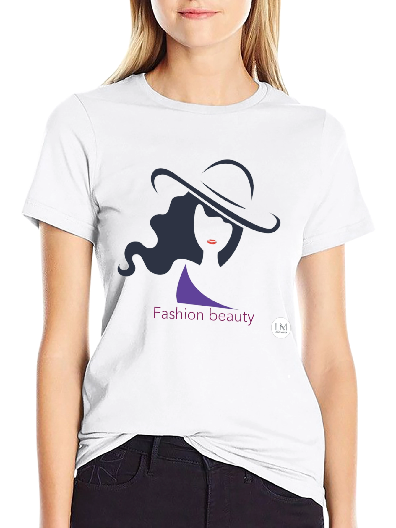 Fashion Beauty T-Shirt - Elegant Womens Graphic Tee