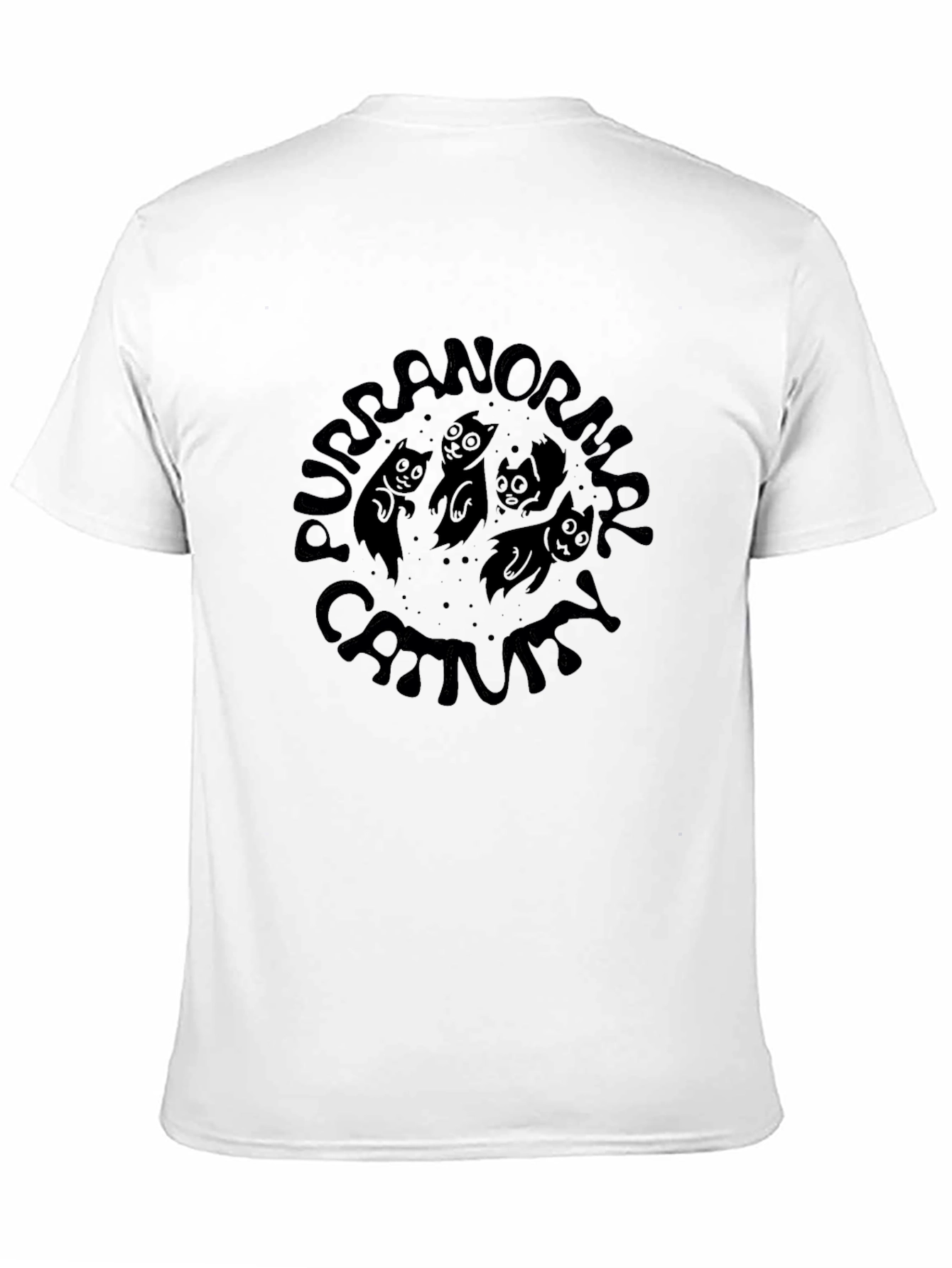 Purranormal Cat-tivity Graphic T-Shirt