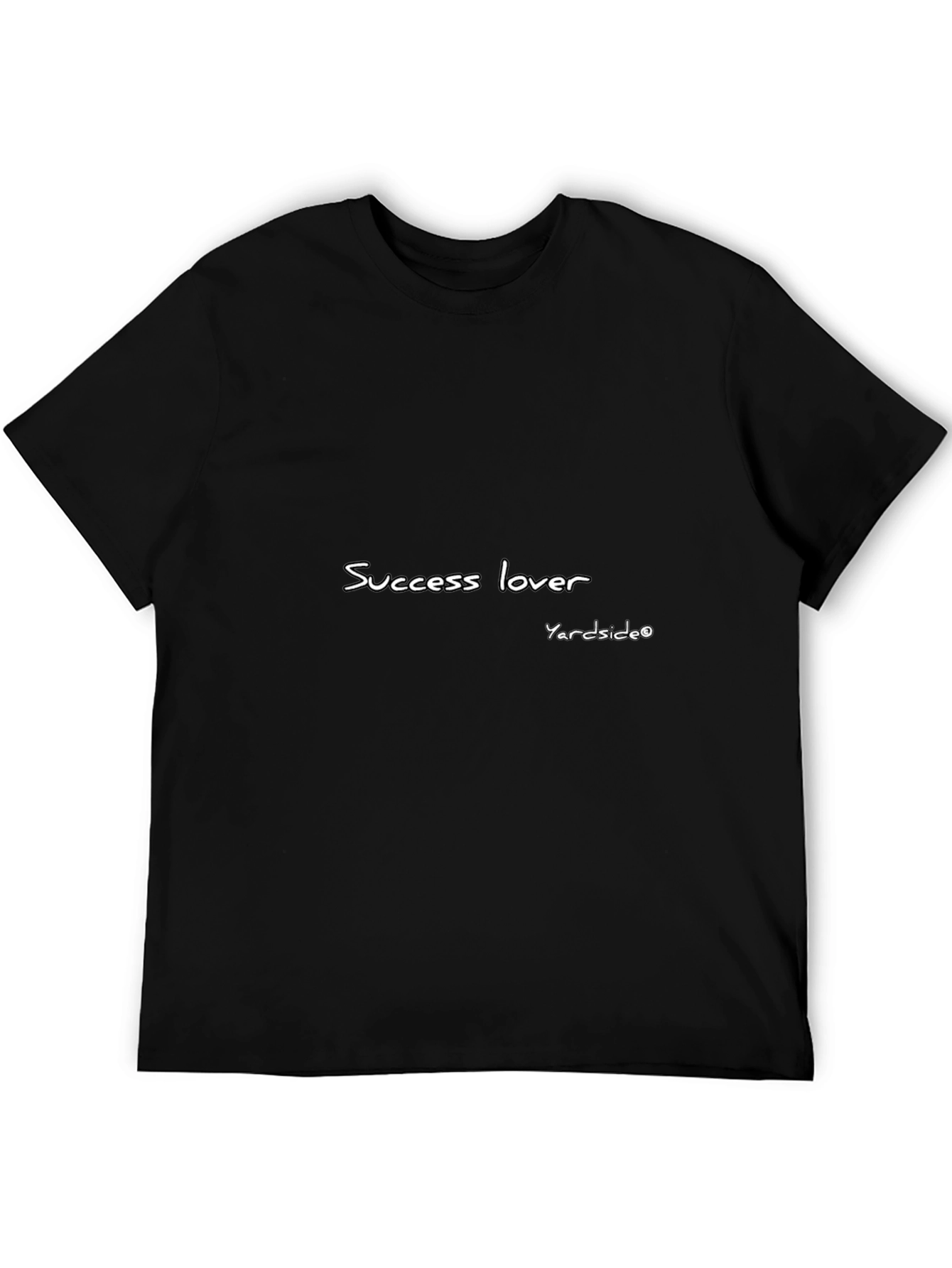 Success Lover Black Graphic Tee