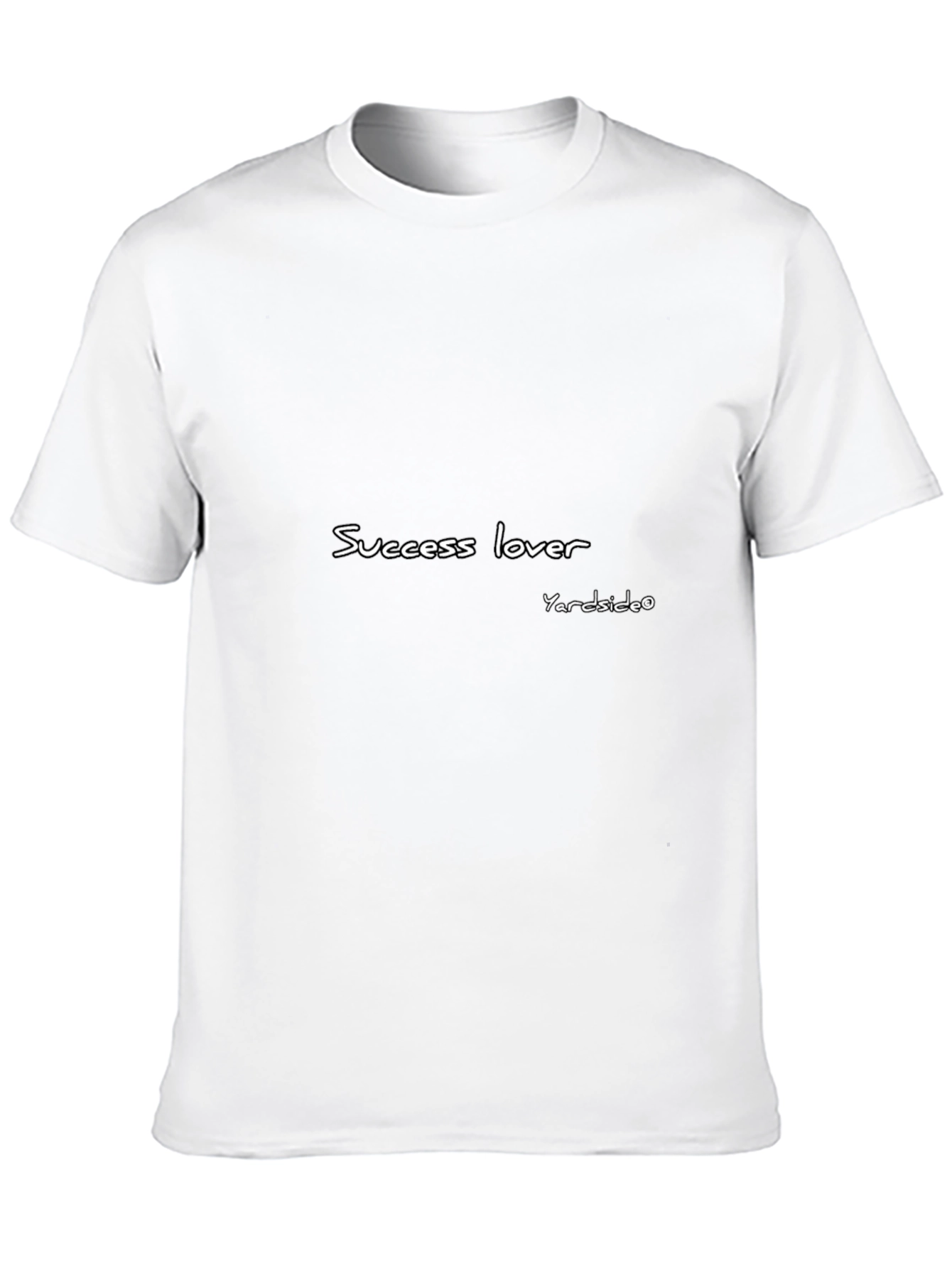 Success Lover Black Graphic Tee