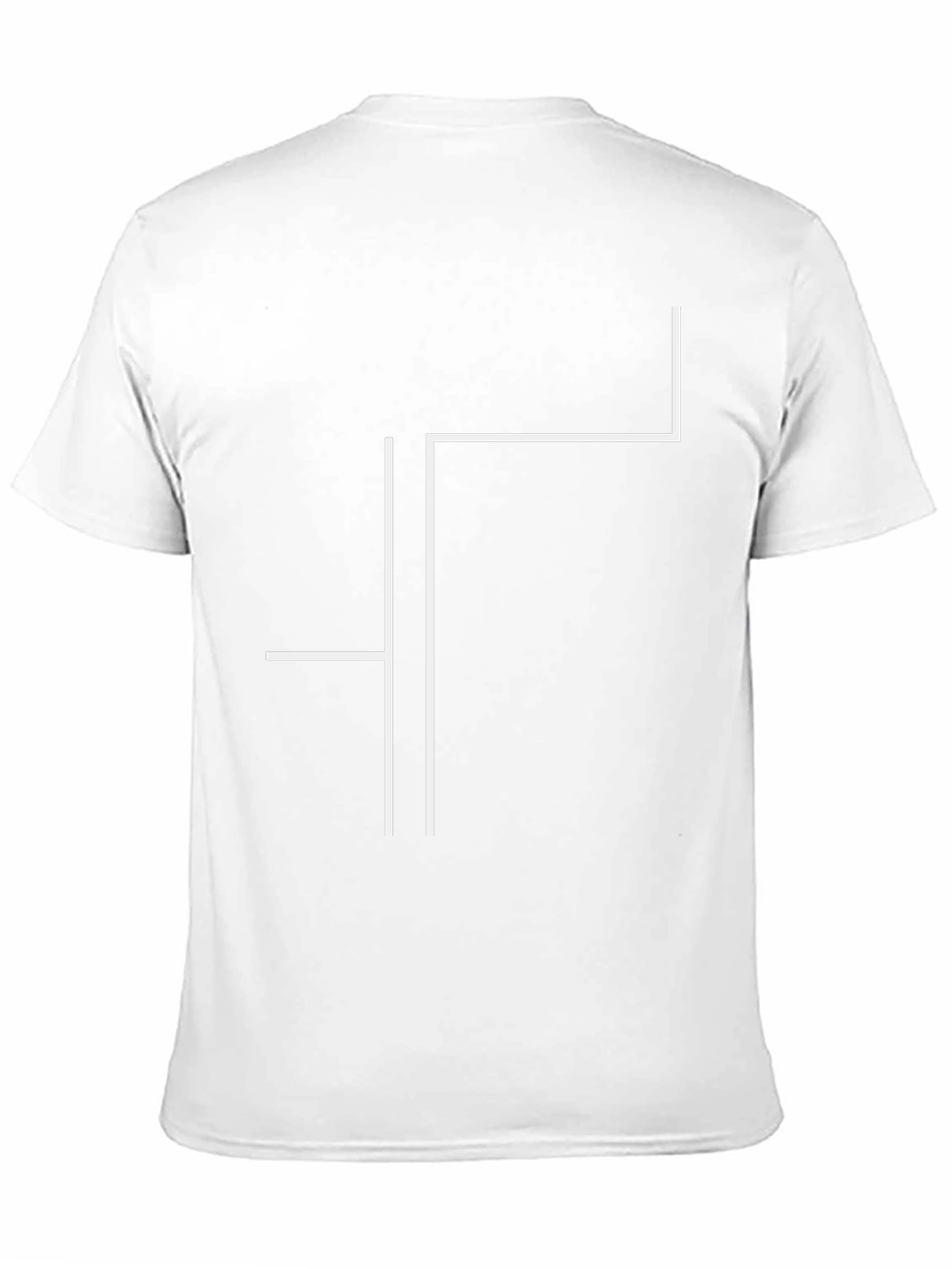 Modern Minimalist Graphic Tee - Black