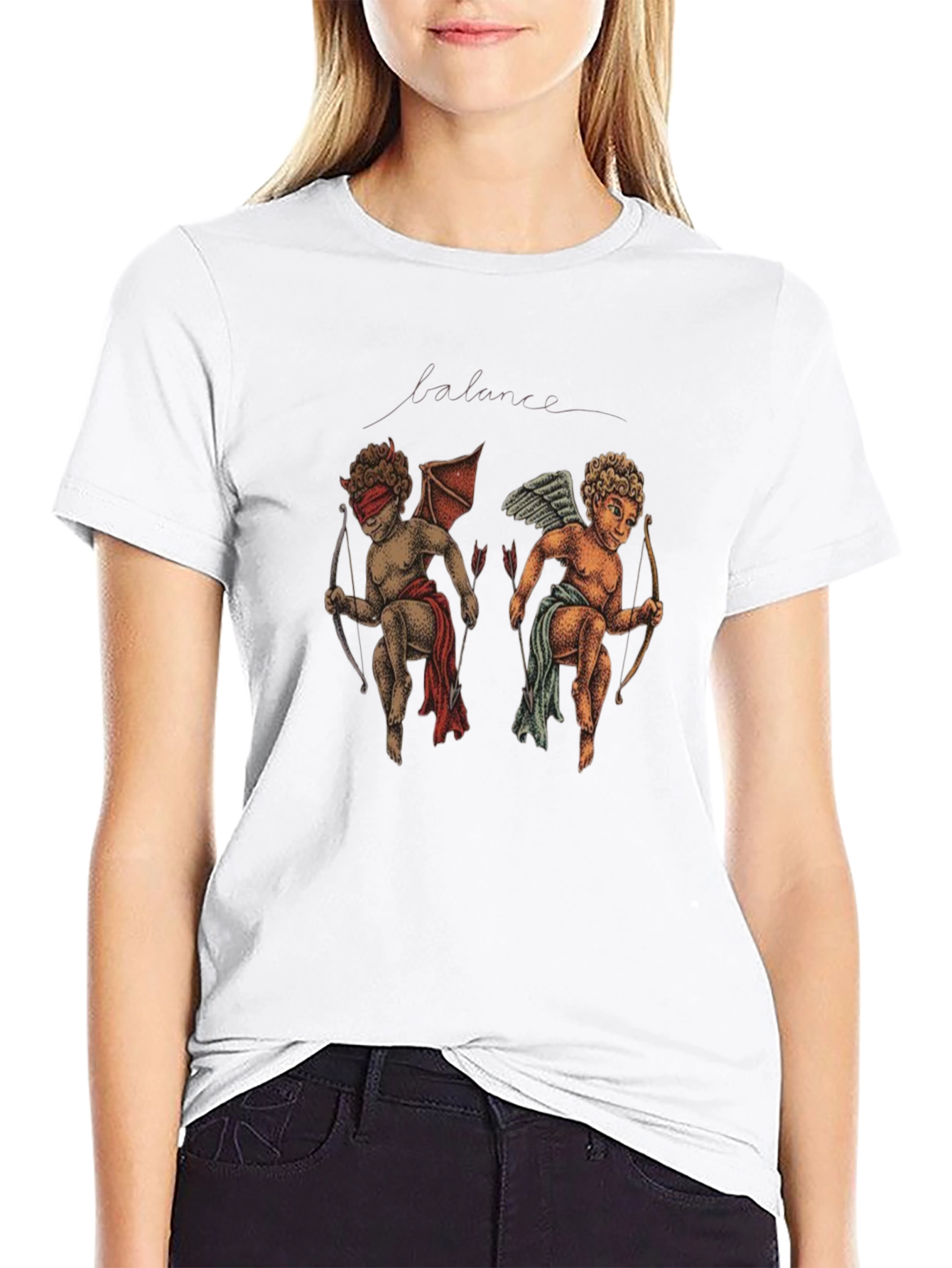 Balance Graphic Tee - Black