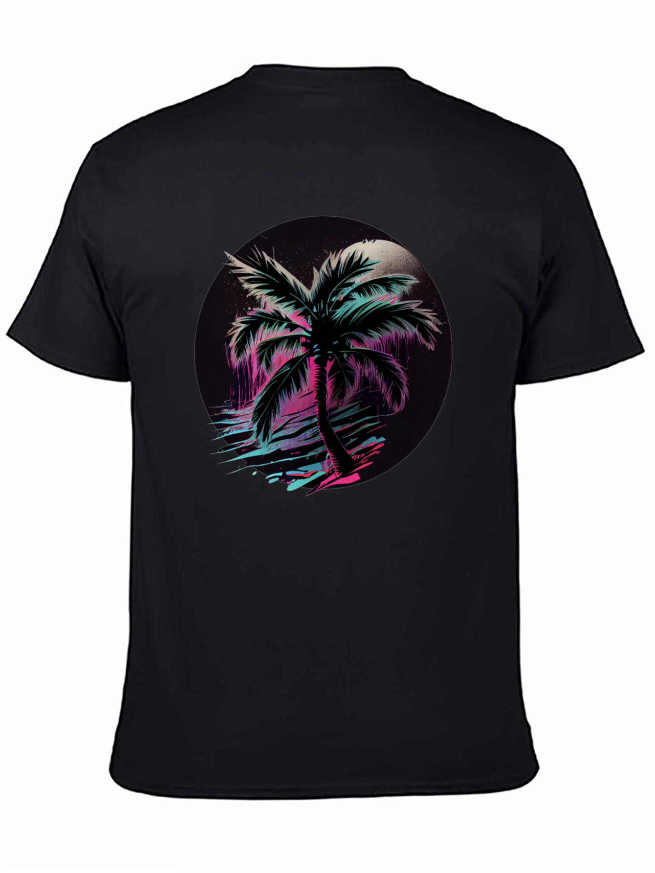 Retro Palm Tree Graphic Tee
