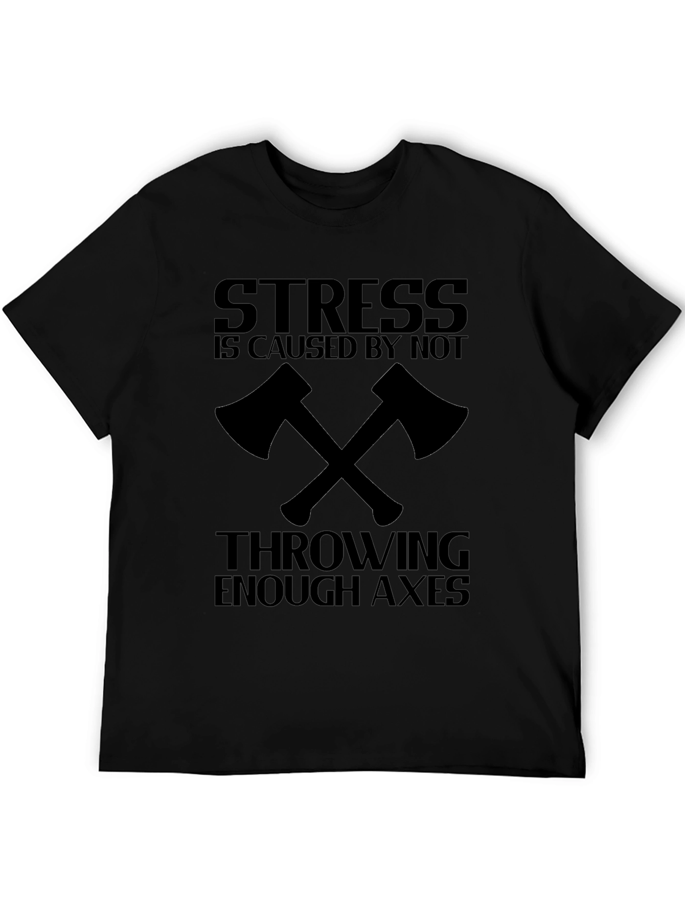 Stress Throwing Axes Graphic Tee
