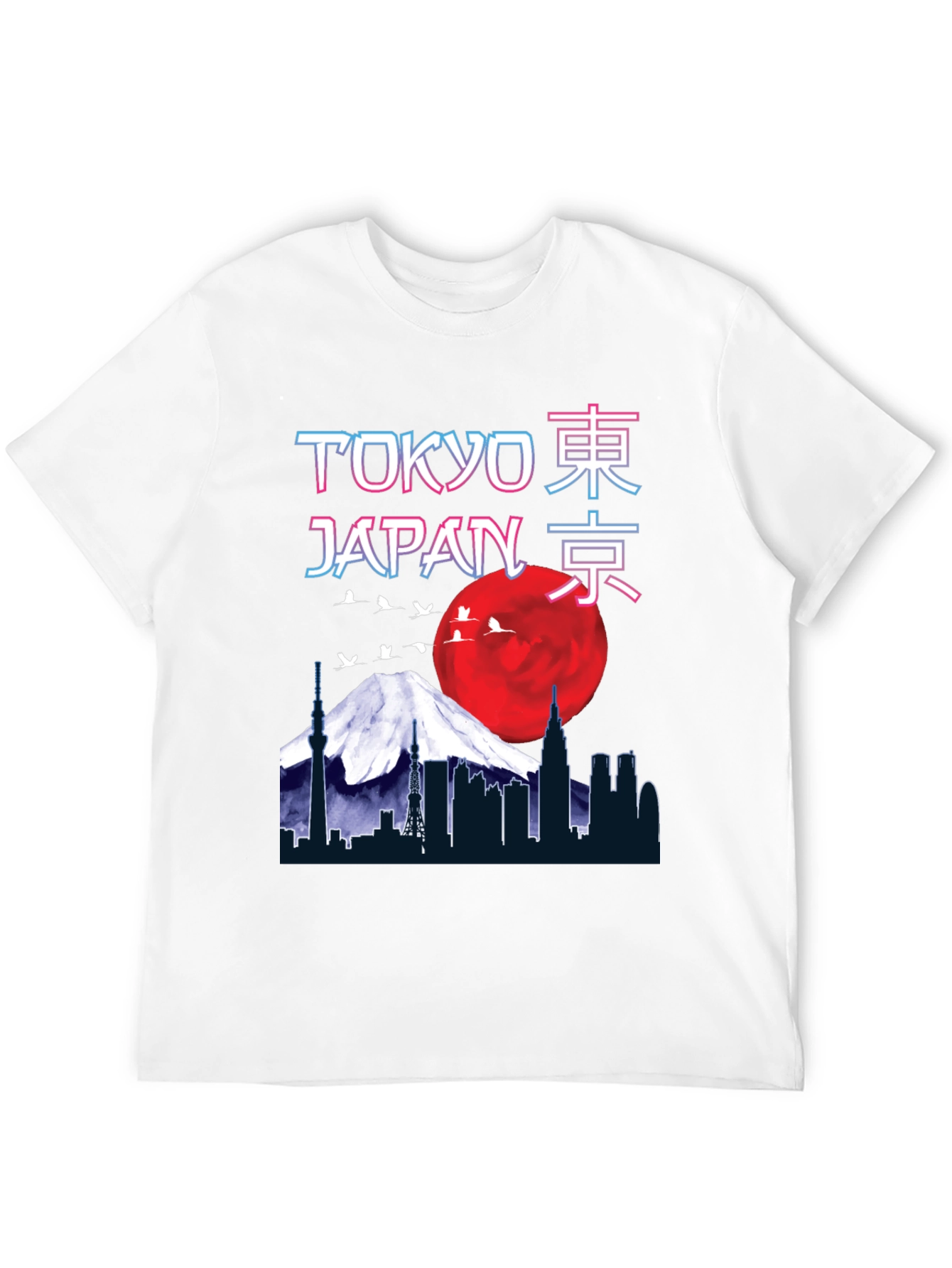 Tokyo Japan Skyline Graphic T-Shirt