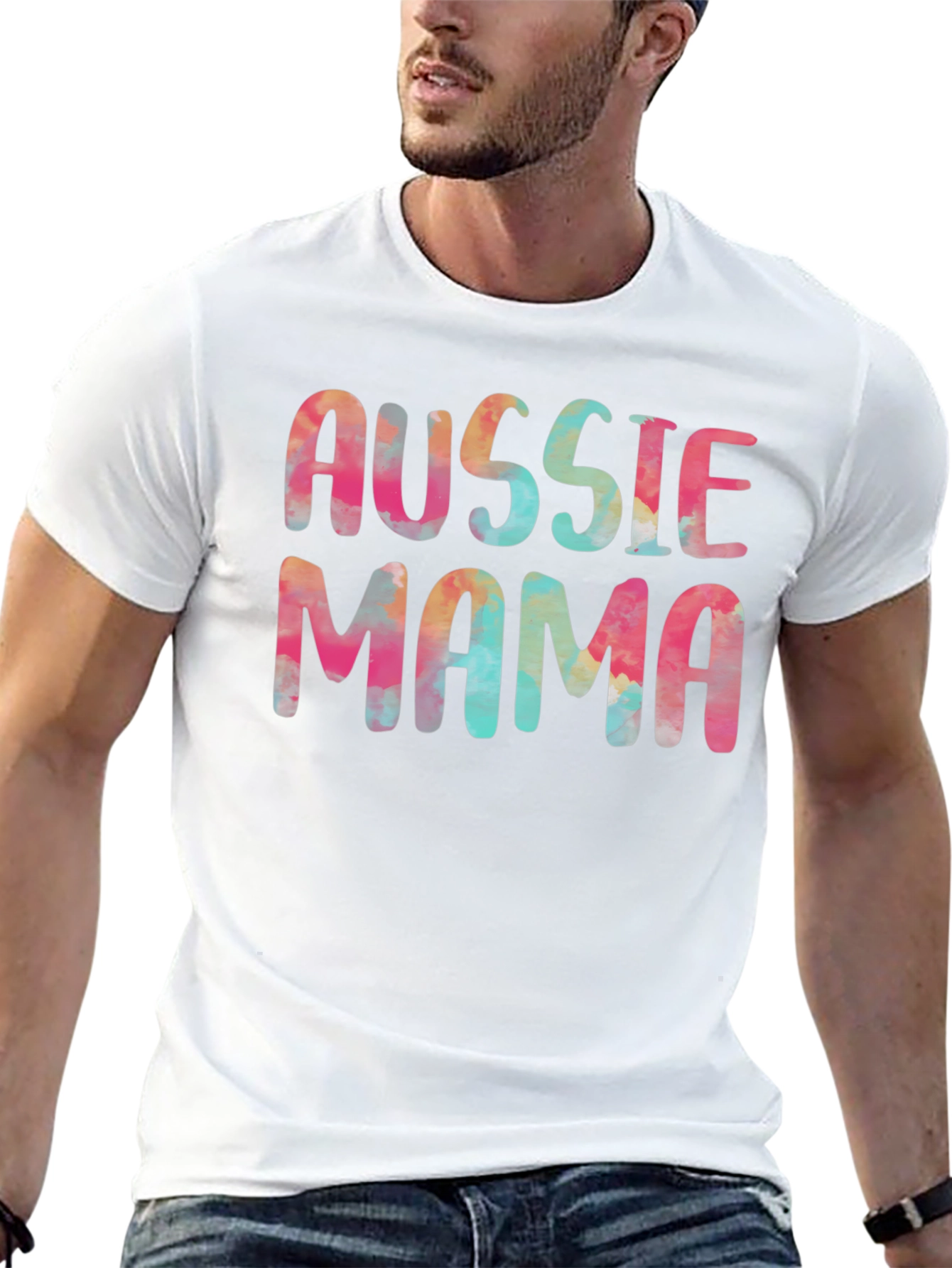 Aussie Mama Graphic Tee - Trendy Womens T-Shirt