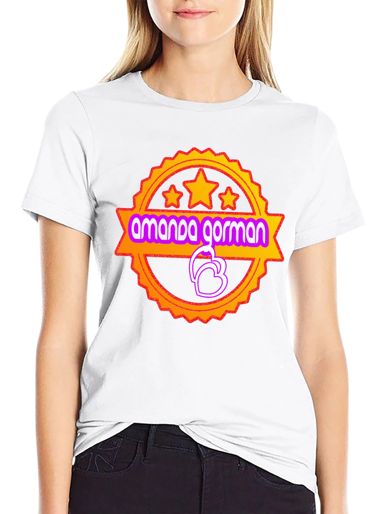 Amanda Gorman Black T-Shirt