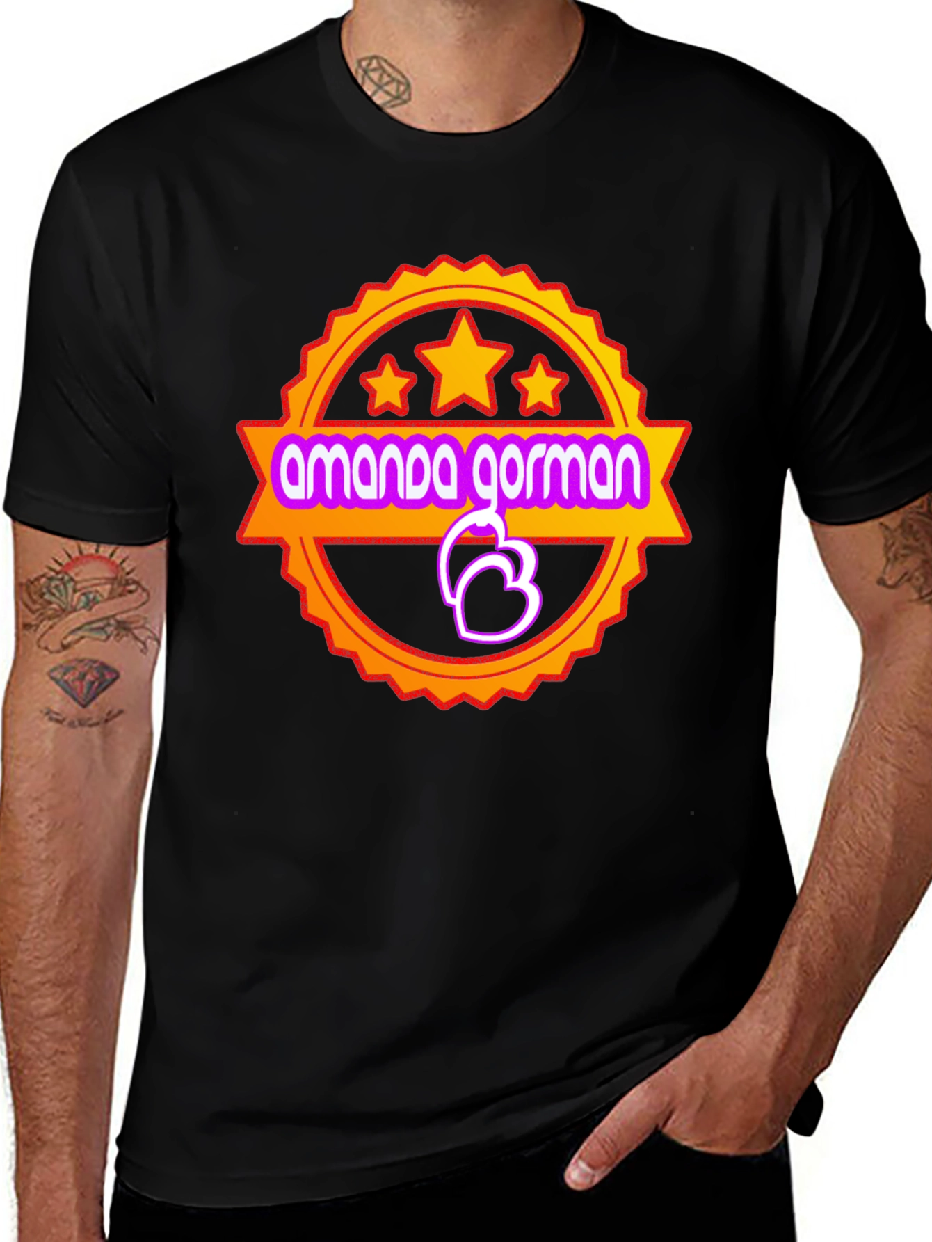Amanda Gorman Black T-Shirt
