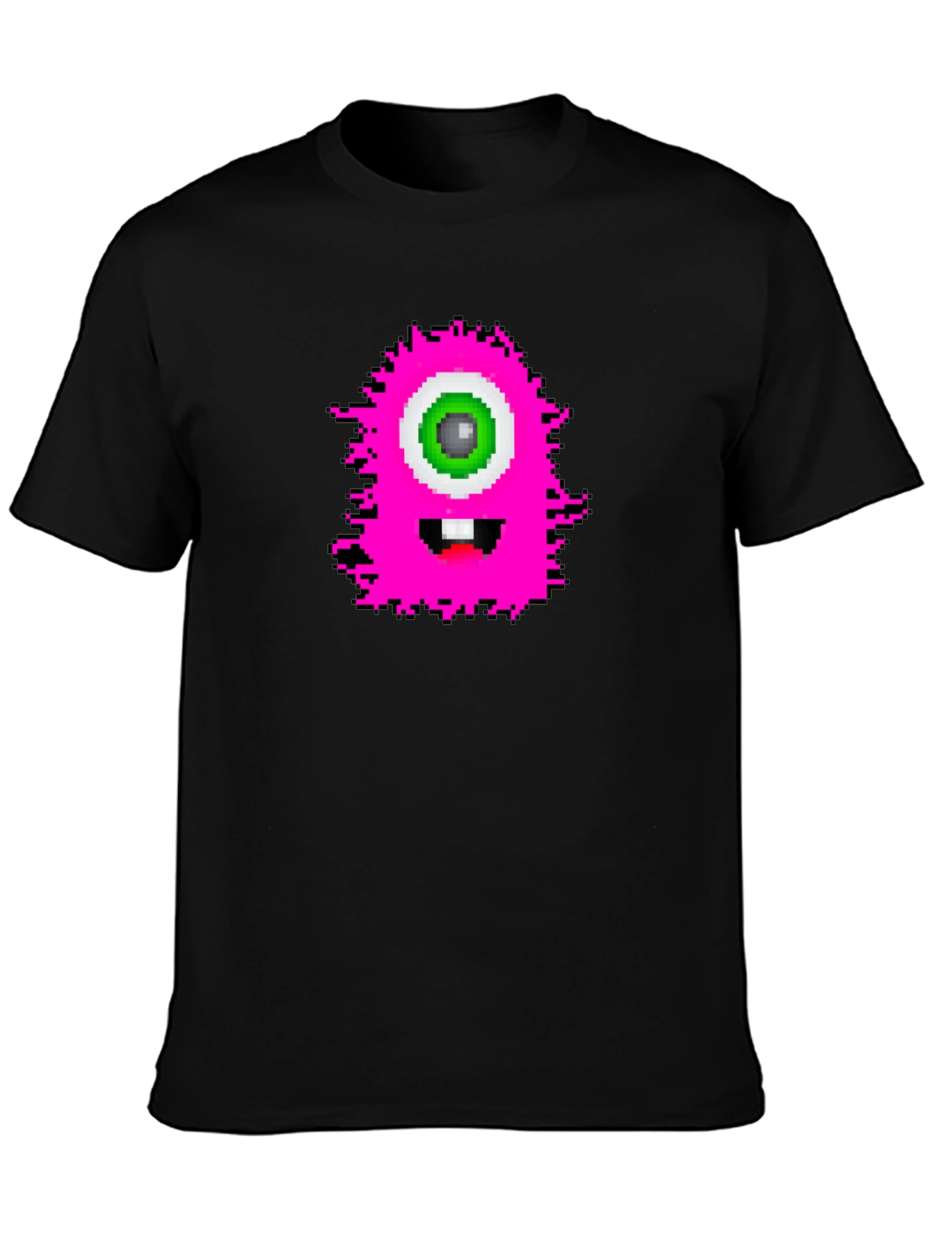 Pixel Monster Graphic T-Shirt - Fun & Unique!