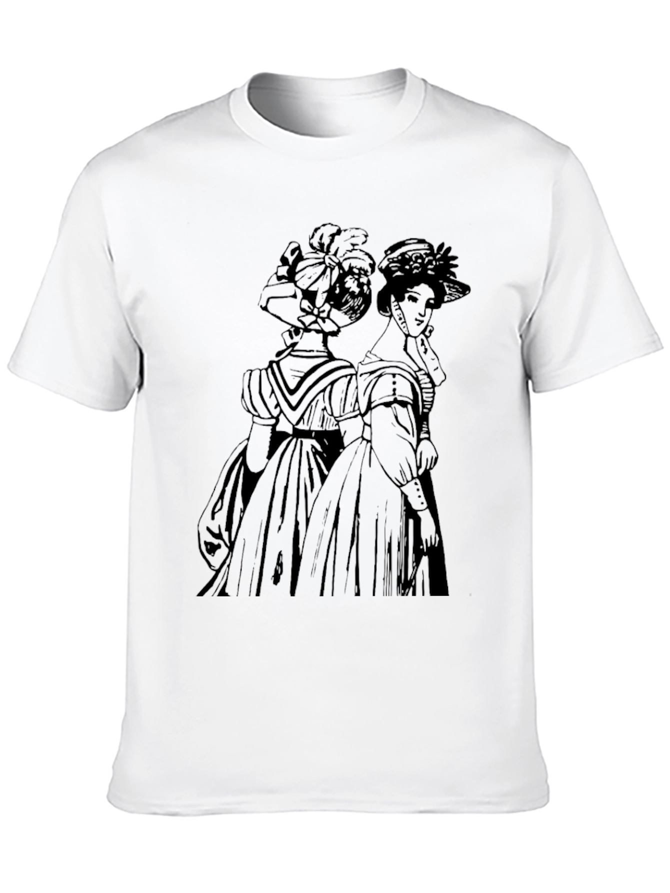 Victorian Ladies T-Shirt - Dark Aesthetic