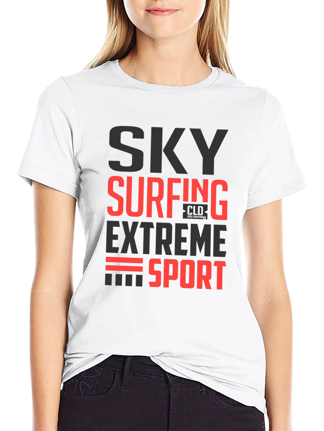 Sky Surfing Extreme Sport Graphic Tee