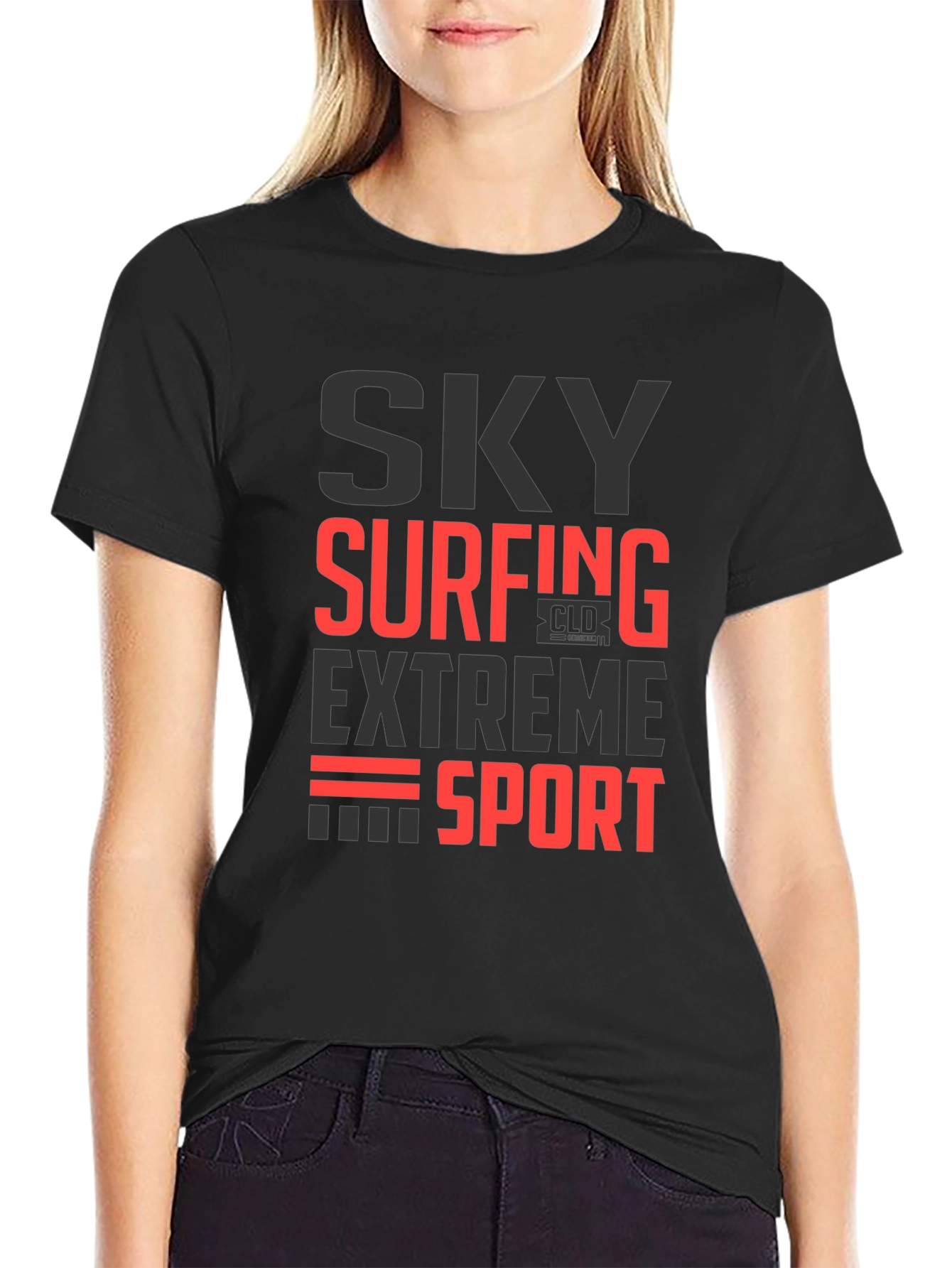 Sky Surfing Extreme Sport Graphic Tee