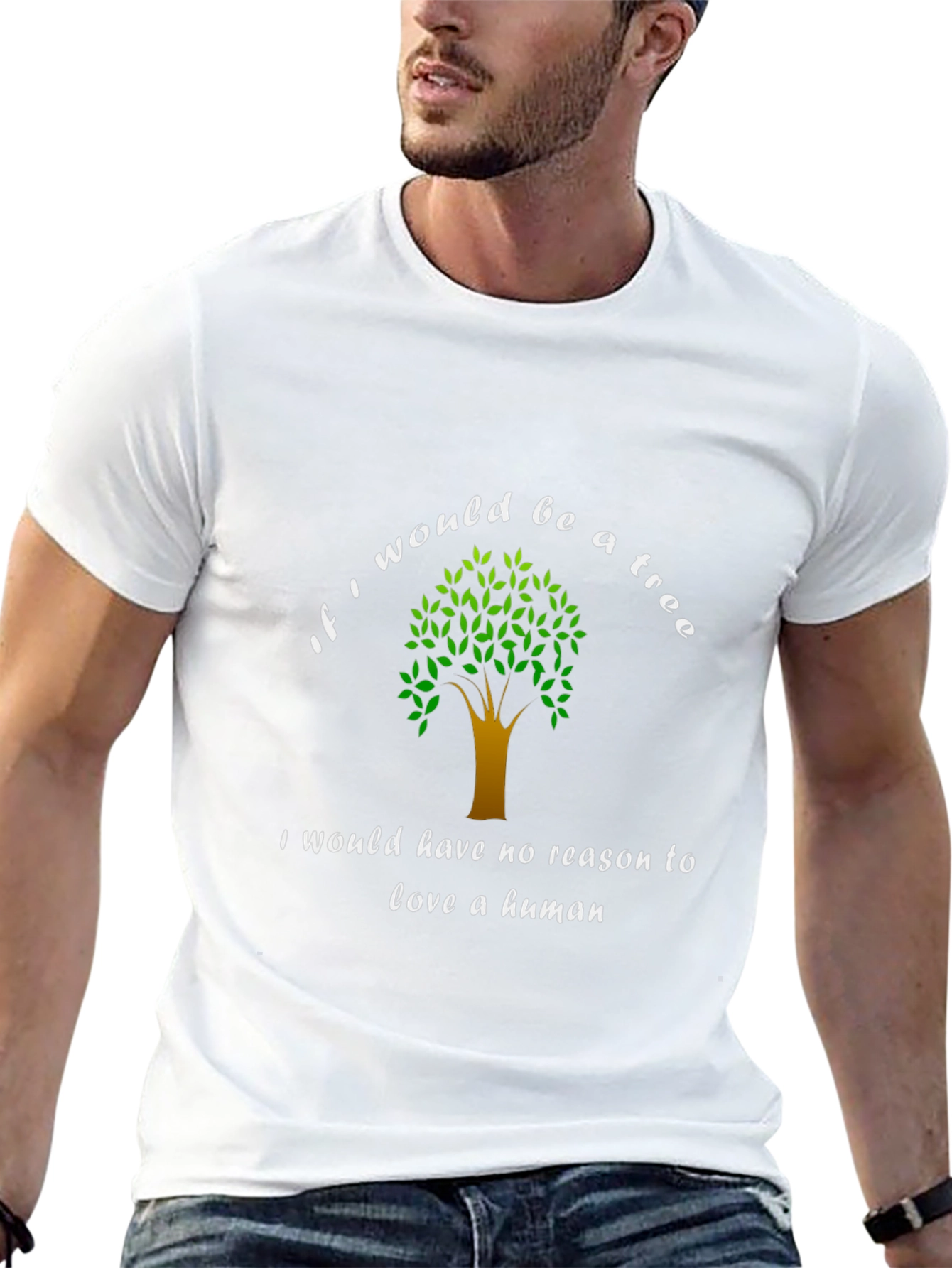 Tree Lover Graphic Tee - Unisex Black T-Shirt
