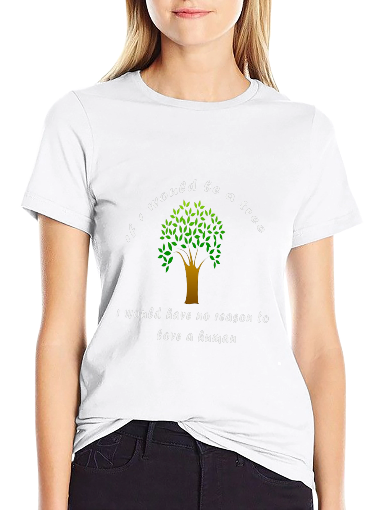 Tree Lover Graphic Tee - Unisex Black T-Shirt