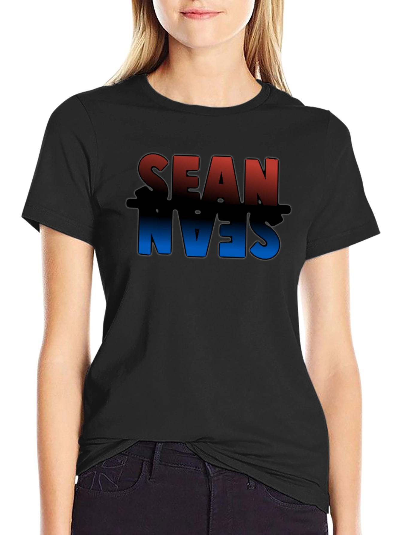 Sean Name Graphic T-Shirt - Stylish Personalized Tee