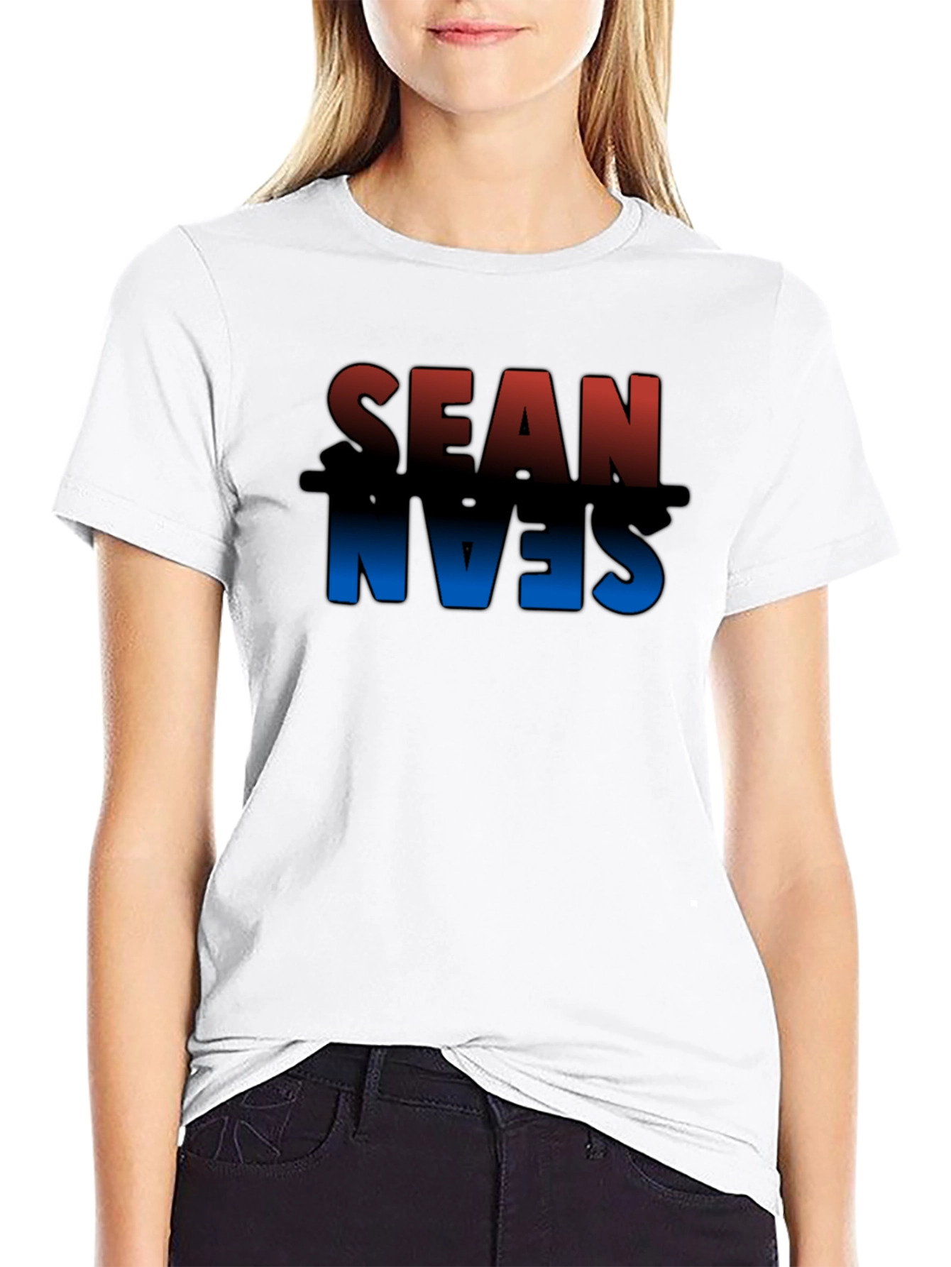 Sean Name Graphic T-Shirt - Stylish Personalized Tee