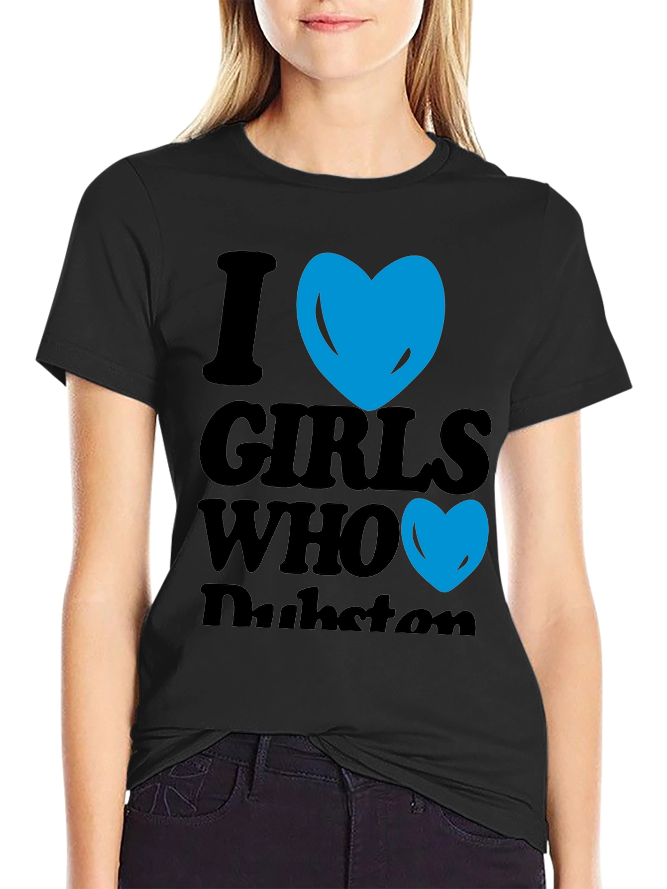 I Heart Girls Who Dubstep T-Shirt