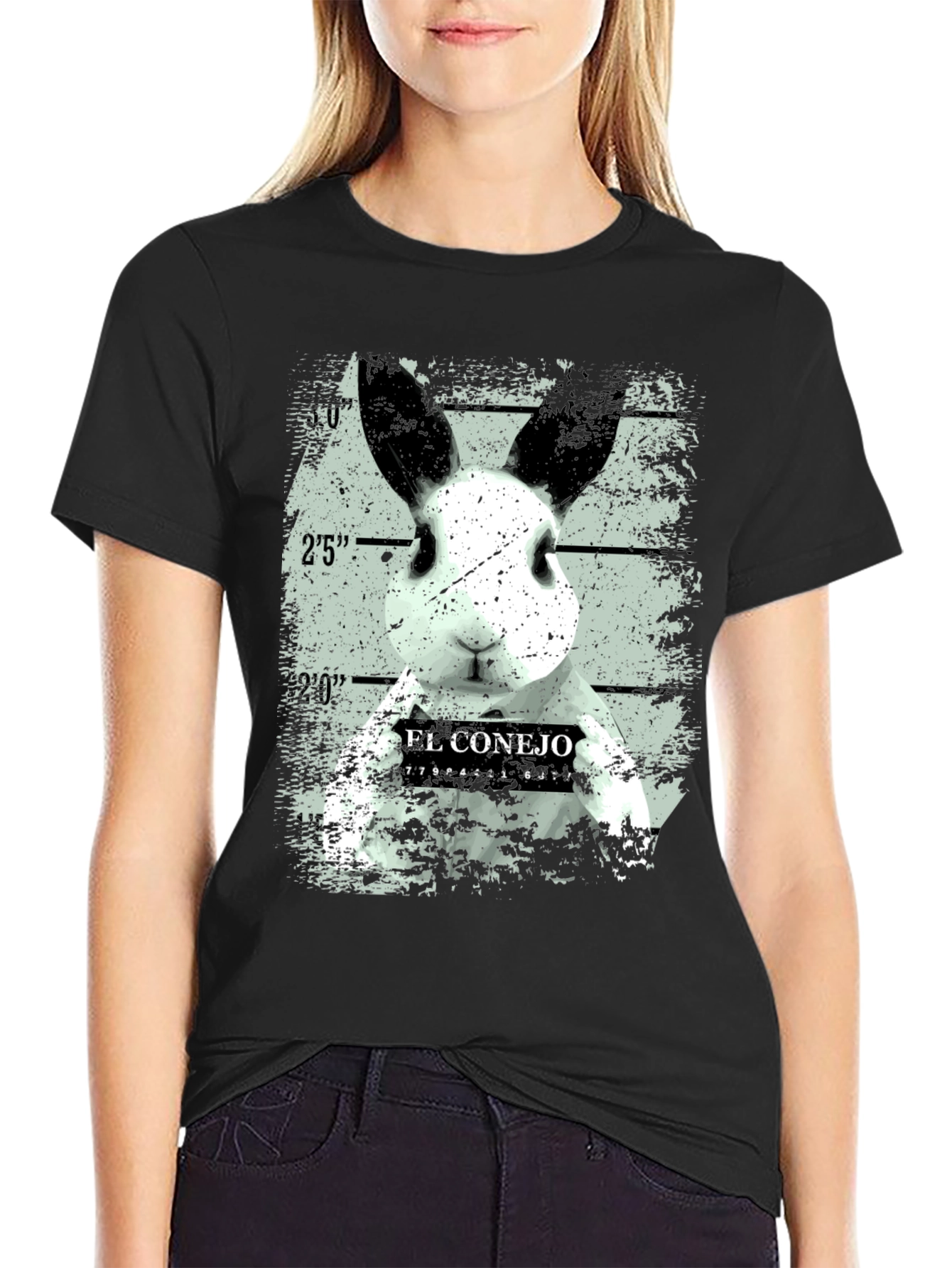 El Conejo Mugshot T-Shirt