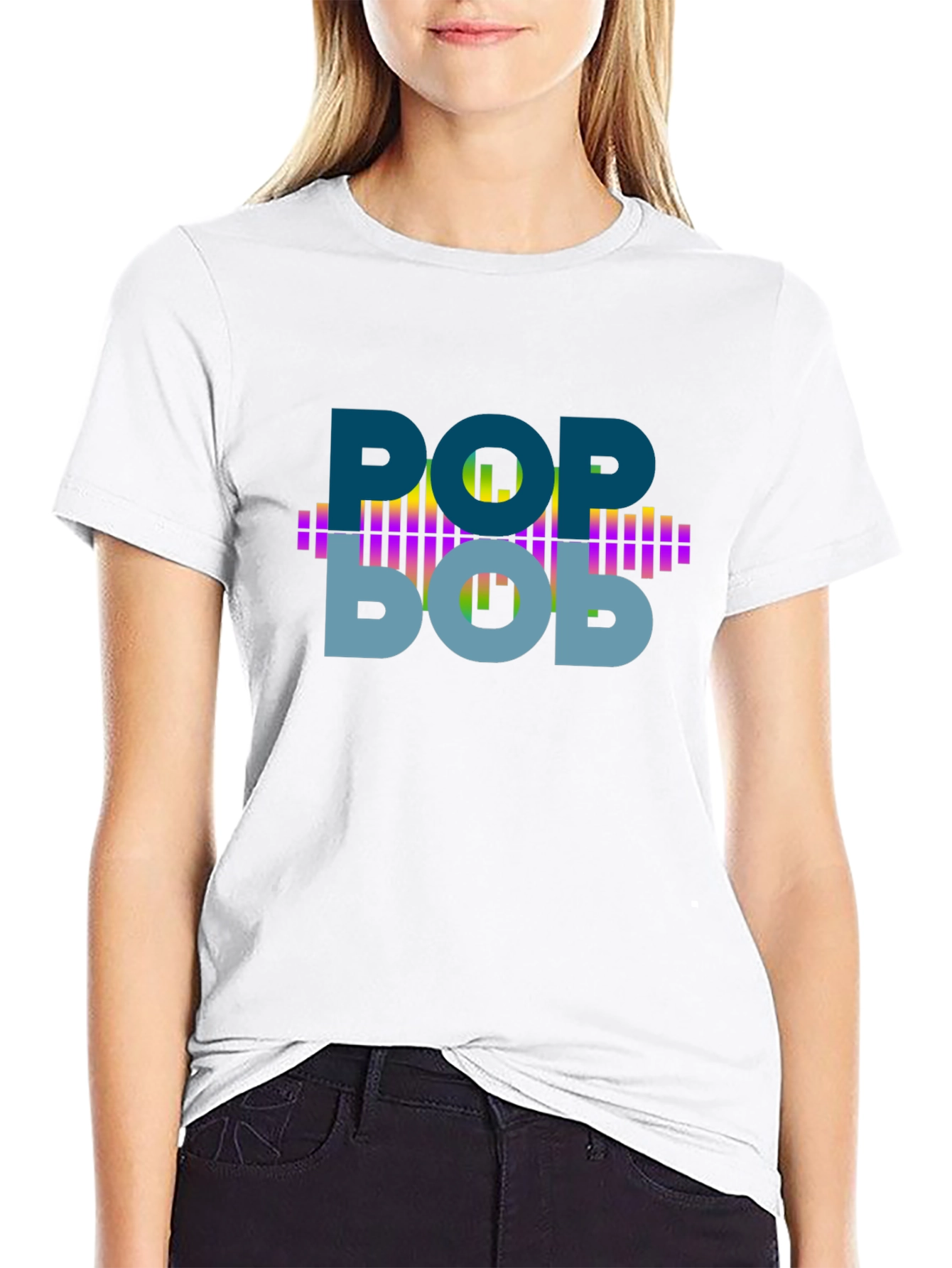 Pop Bob Graphic T-Shirt - Trendy Music Lover Tee
