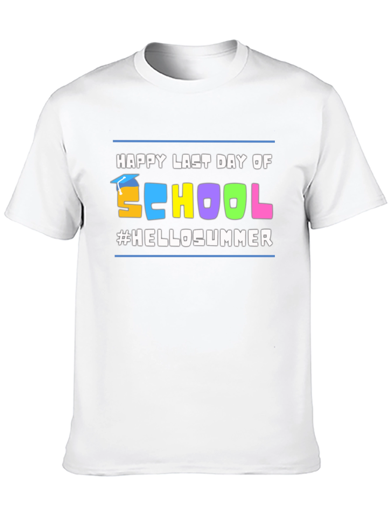 Happy Last Day of School #HelloSummer Black T-Shirt