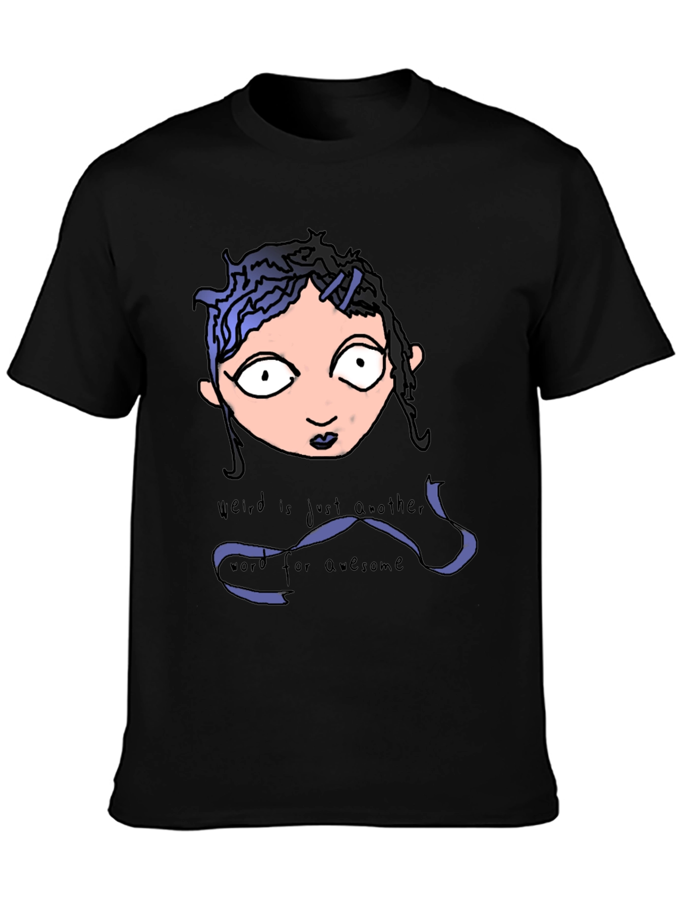 Weird is Awesome Graphic T-Shirt